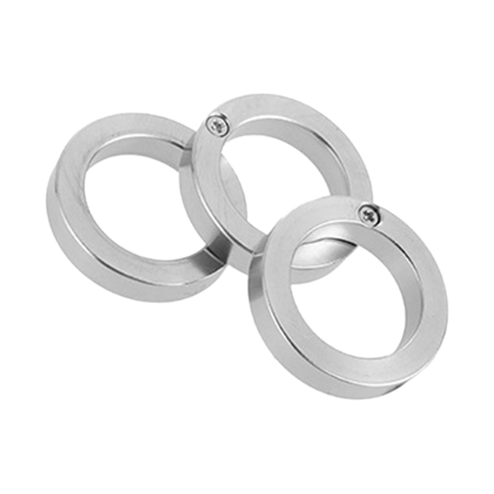 2xOutdoor Foldable Ring Hard Finger Clasp Ring for Father's Day Birthday Party
