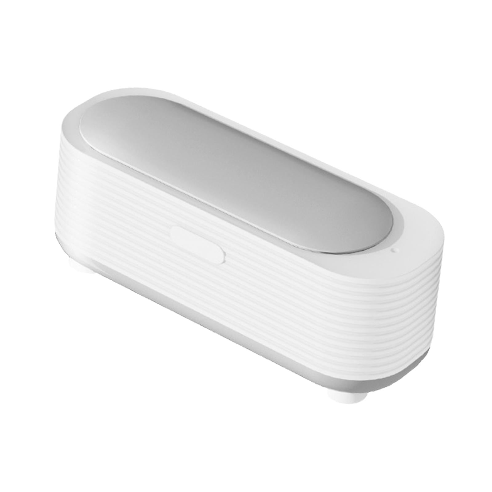 Jewelry Cleaner Machine 47KHz Silver Cleaner for Necklaces Keys Heads White