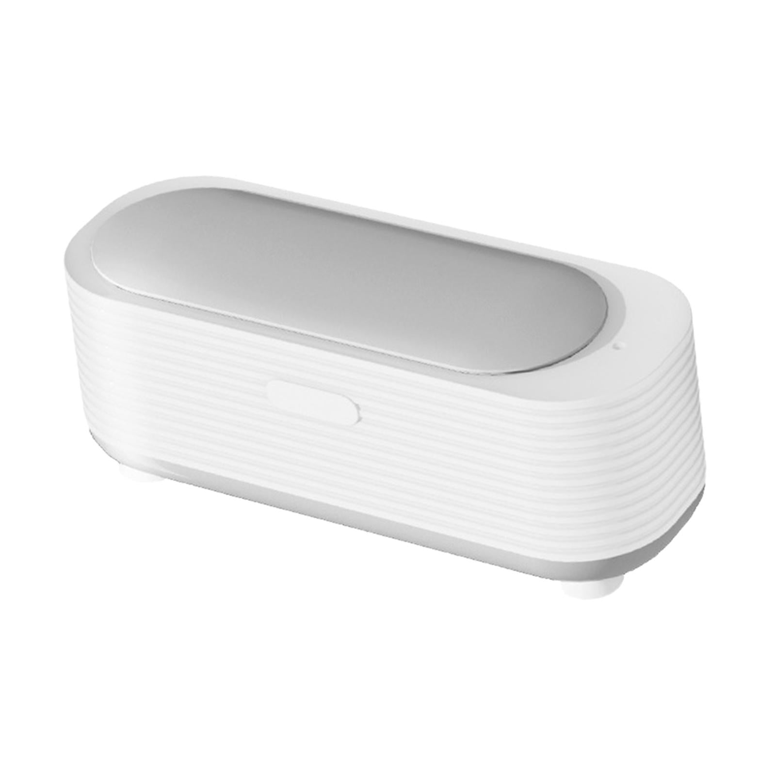 Jewelry Cleaner Machine 47KHz Silver Cleaner for Necklaces Keys Heads White