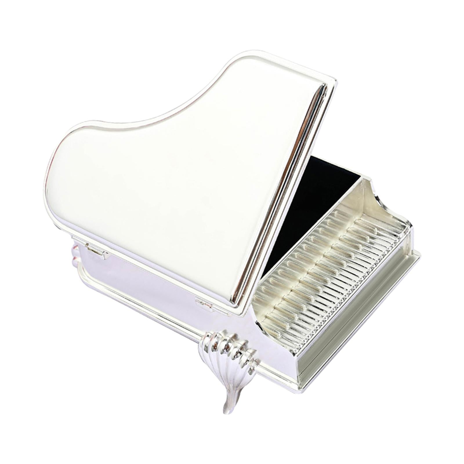 Piano Shape Jewelry Box Storage Box for Engagement Valentines Day Anniversay