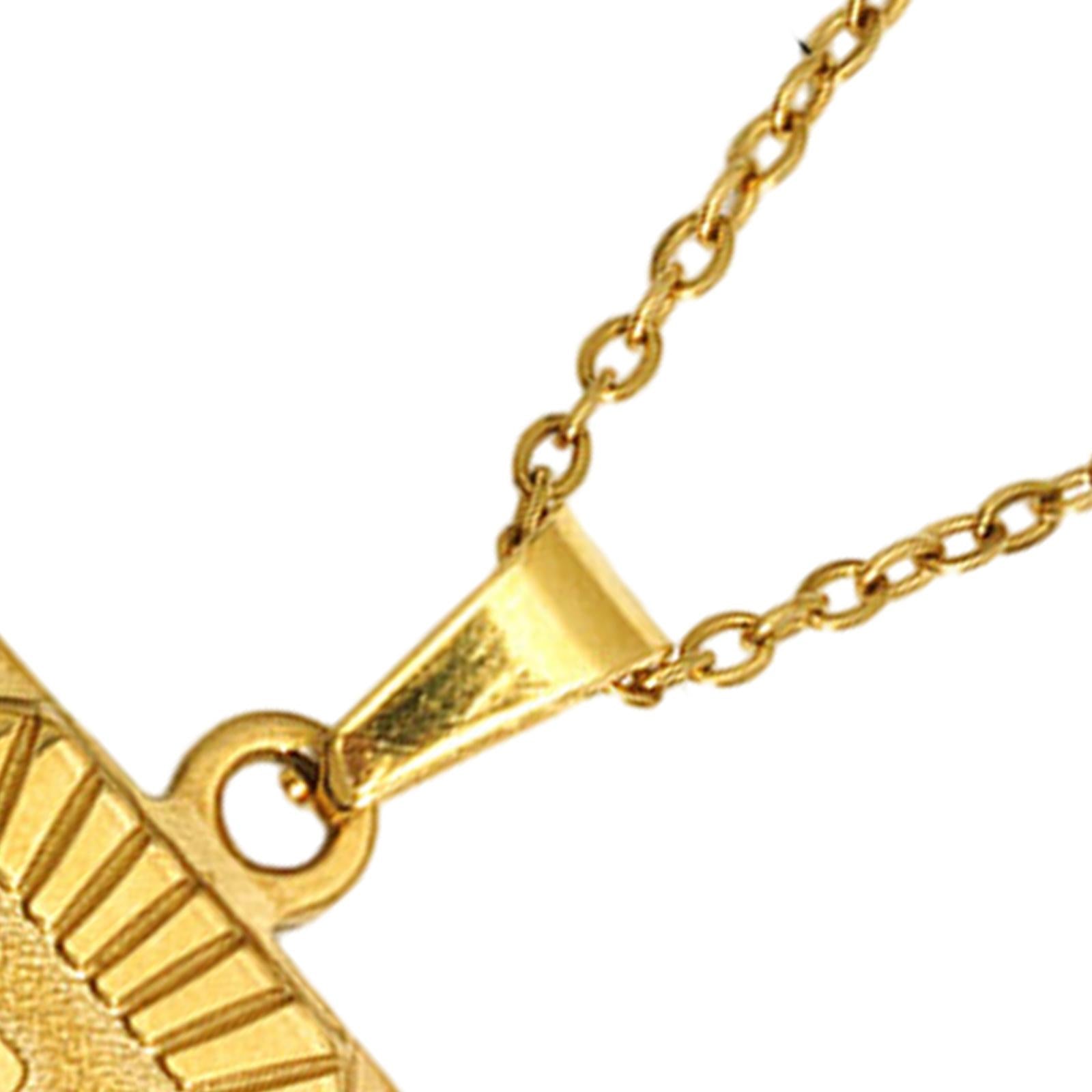 Letter Pendant Necklace Cool Punk for Graduation Valentine's Day Anniversary Z