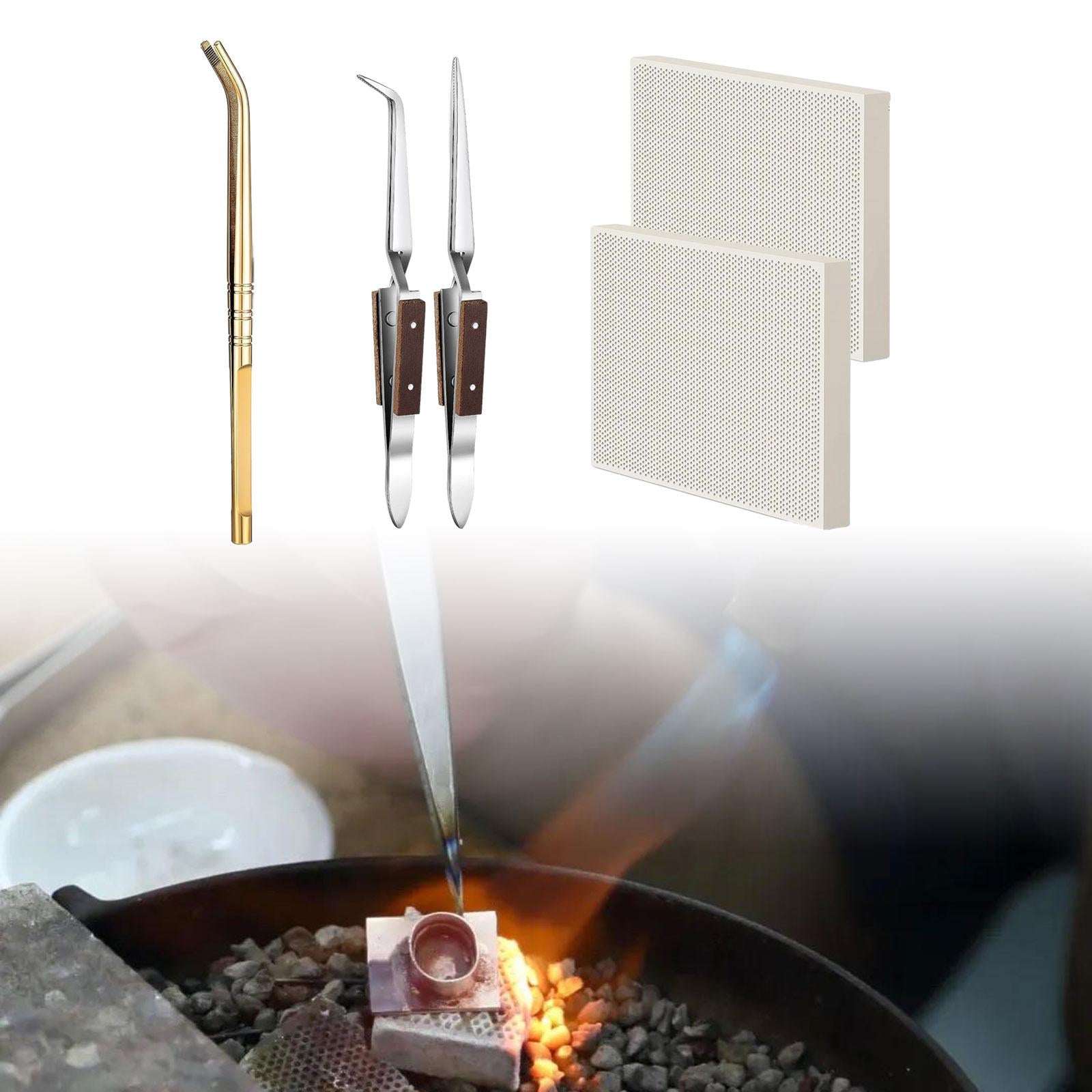 Honeycomb Soldering Boards Lightweight Lock Tweezers Soldering Block