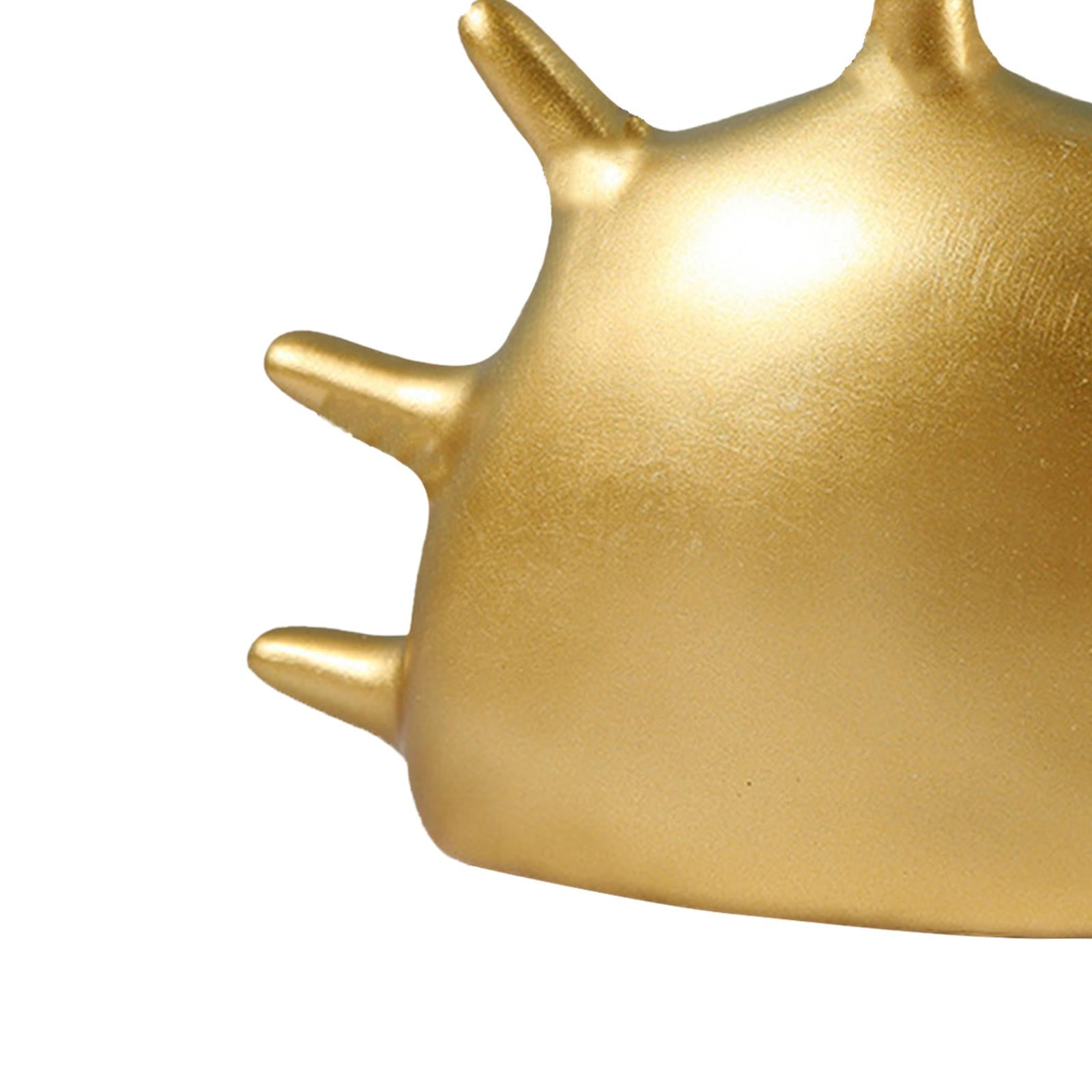 Fingertip Rings Stand Palm Shape Keys Trinket Tray for Cabinet Bathroom Table gold