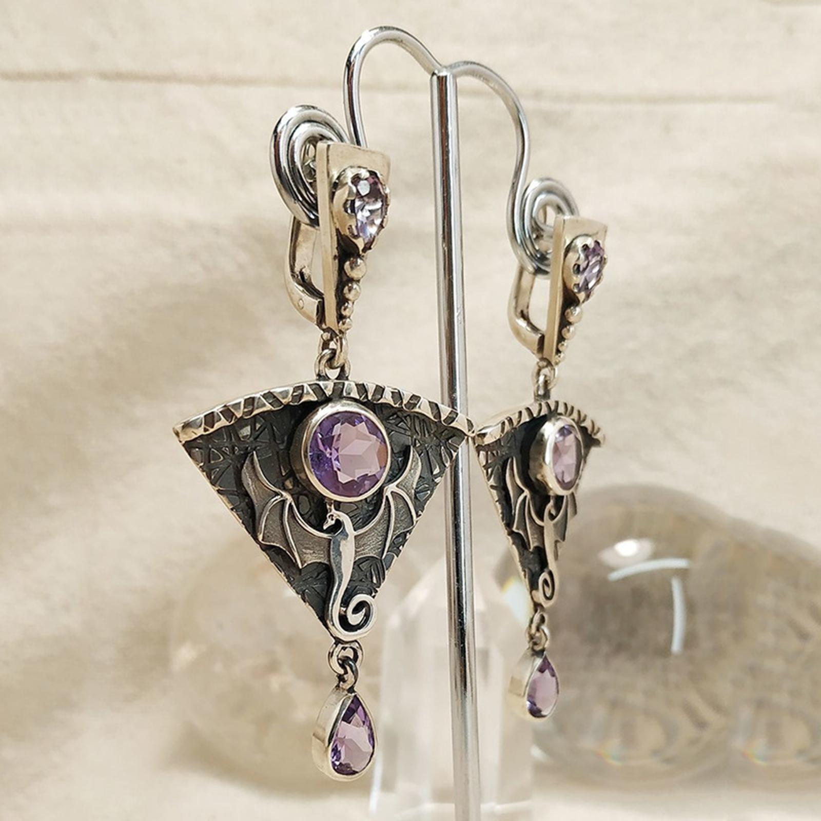 Women Dangle Earrings Jewelry Charm for Halloween Graduation Valentine's Day