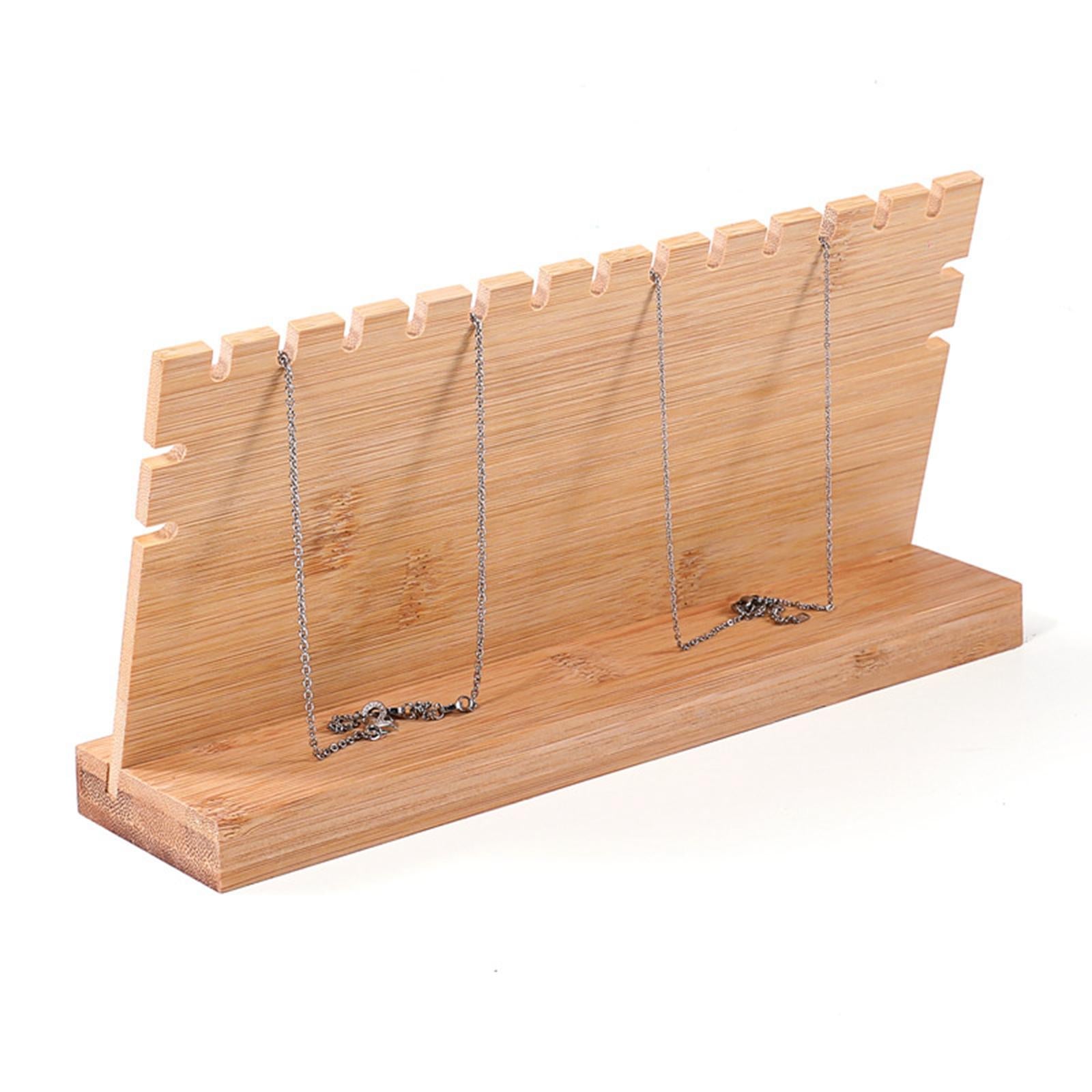 Necklace Display Board Wood Versatile for Display Case Counter Jewelry Store