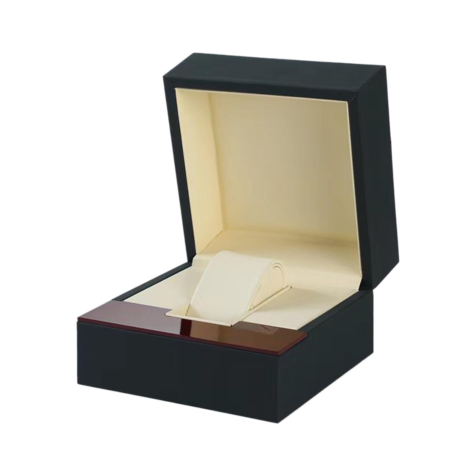 Single Watch Storage Box Bracelet Holder Organizer Portable Square Watch Box