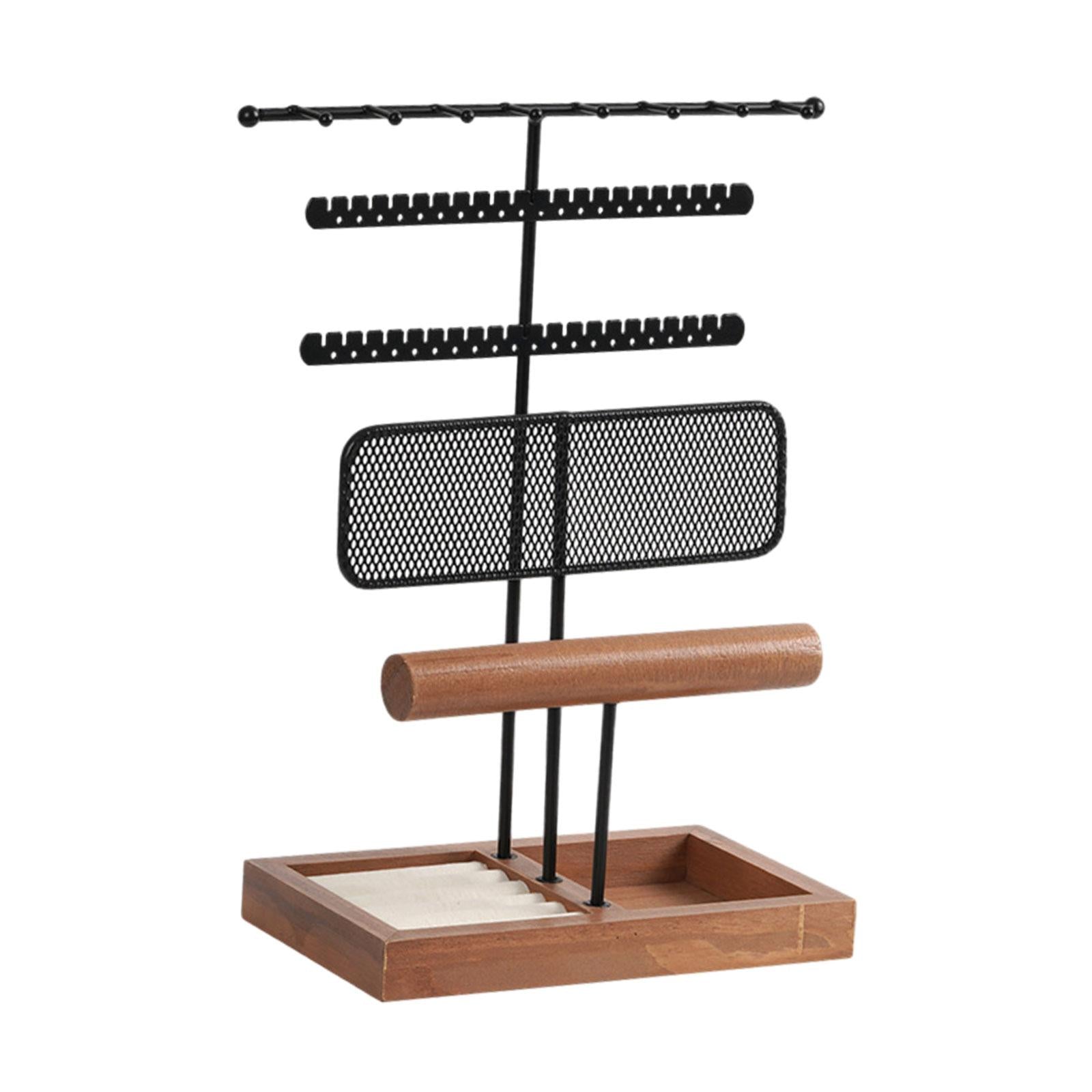 Jewelry Display Stand Earring Storage Rack for Jewelry Store Bedroom Dresser