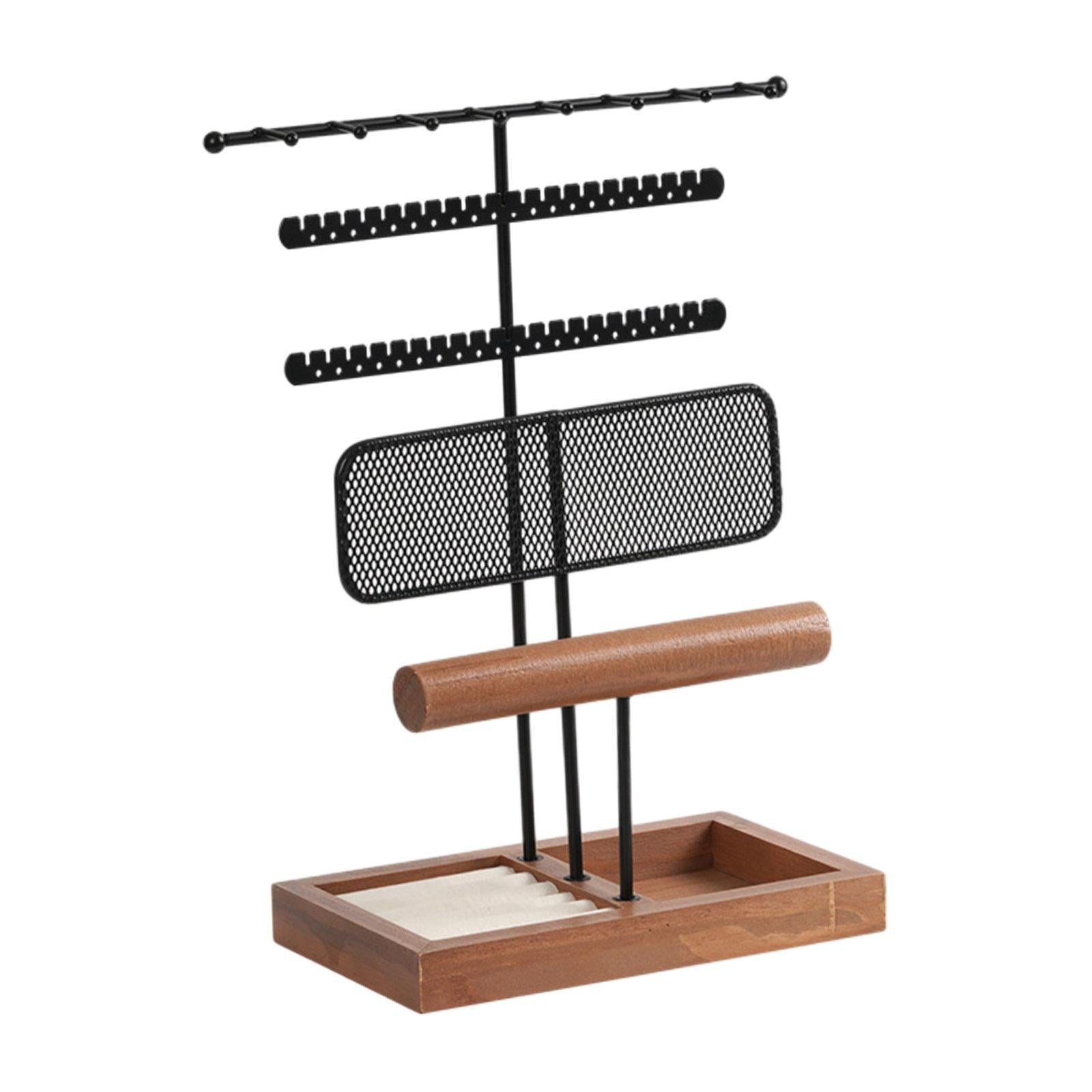 Jewelry Display Stand Earring Storage Rack for Jewelry Store Bedroom Dresser