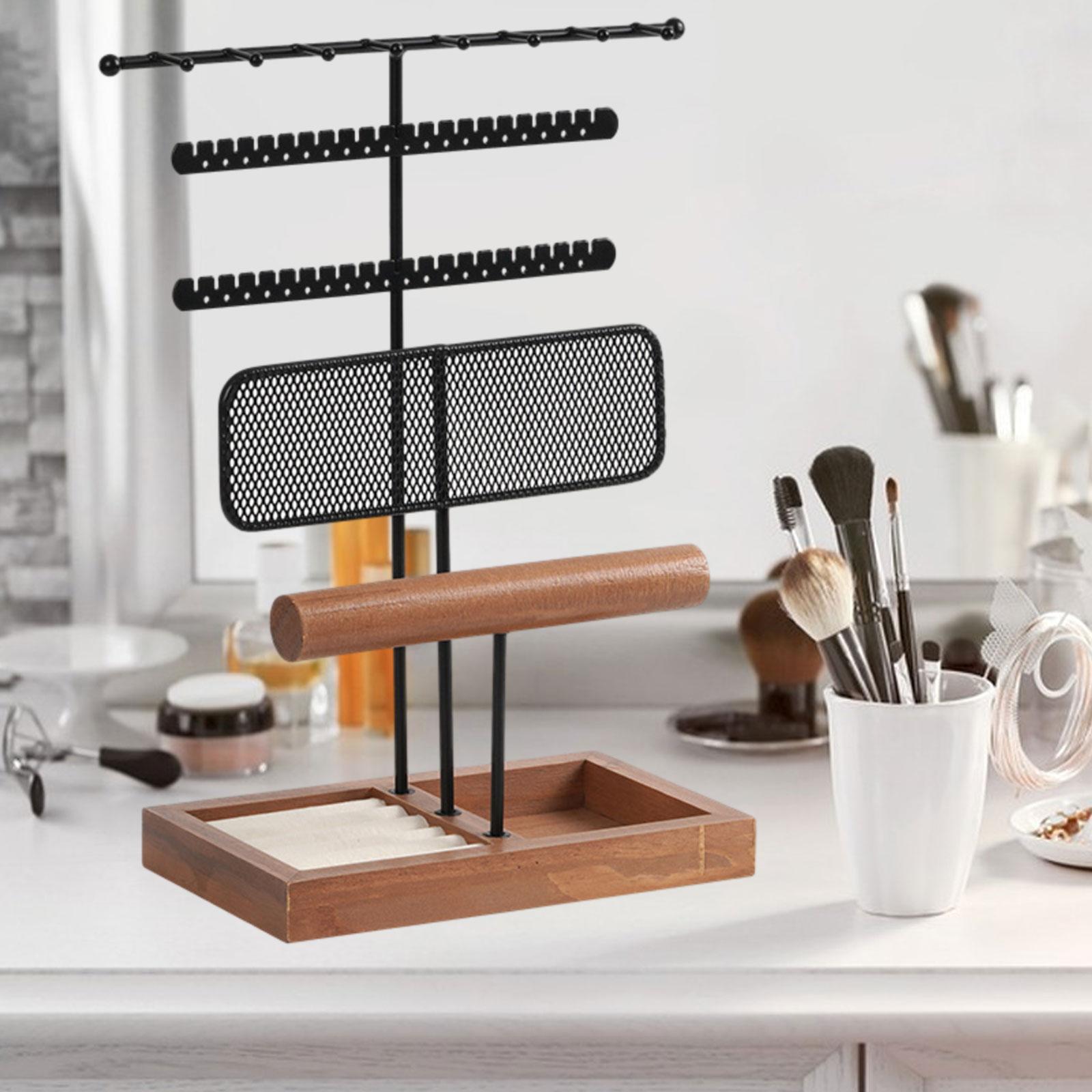 Jewelry Display Stand Earring Storage Rack for Jewelry Store Bedroom Dresser