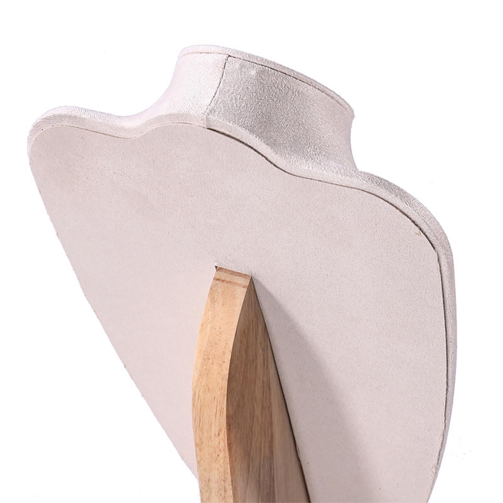 Necklace Chain Jewelry Bust Shop Elegant Women Necklace Display Holder Stand