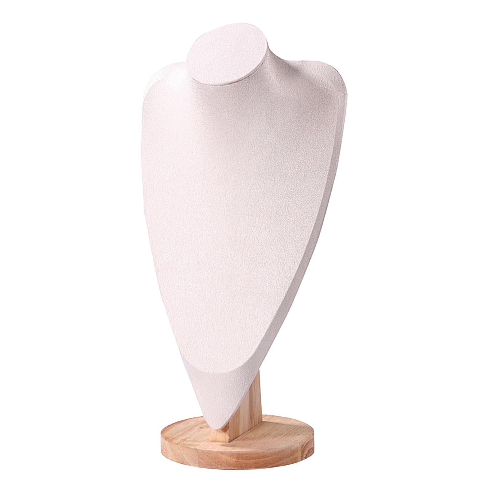 Necklace Chain Jewelry Bust Shop Elegant Women Necklace Display Holder Stand