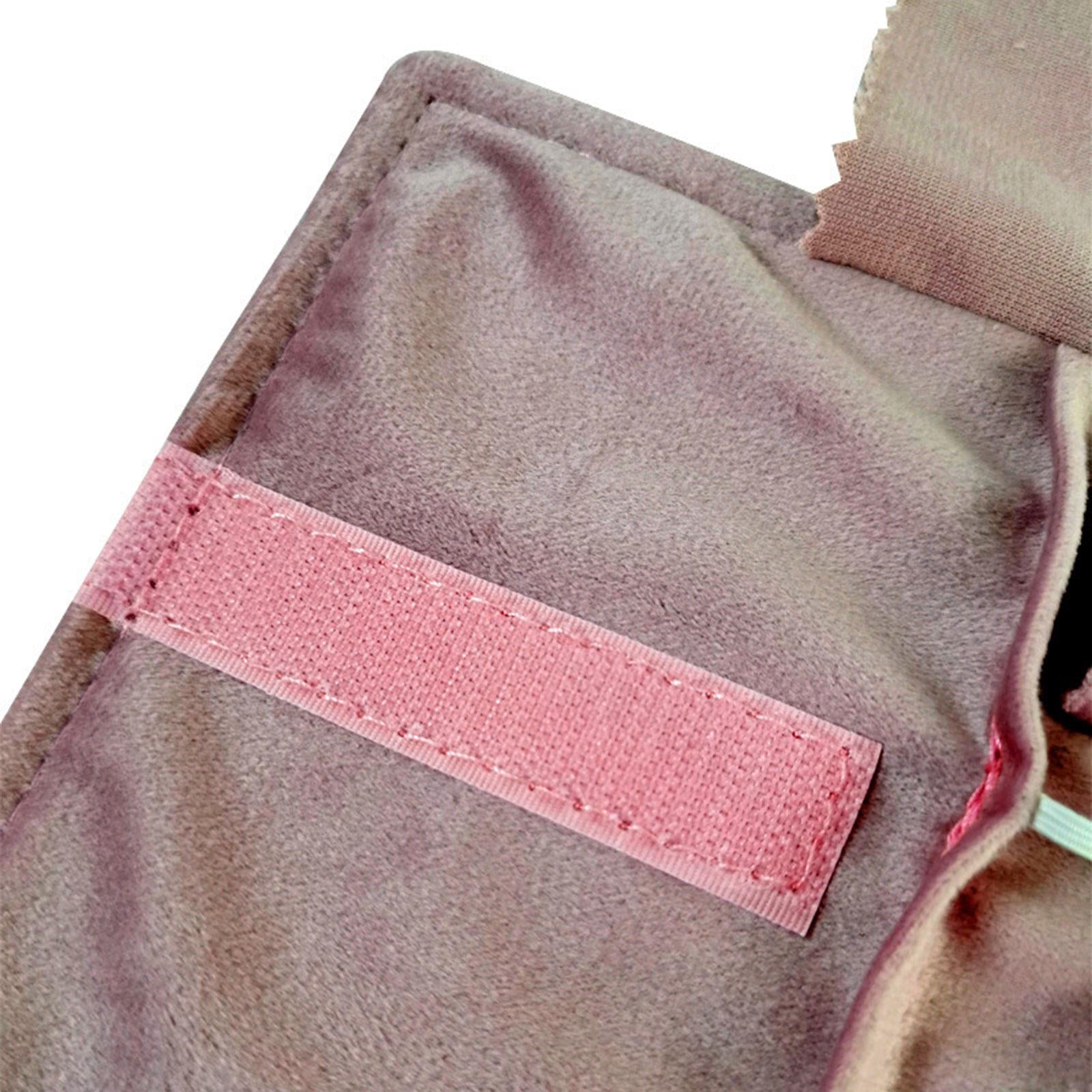 Jewelry Roll Bag Velvet Secure Necklace Travel Storage Bag Roll up Organizer