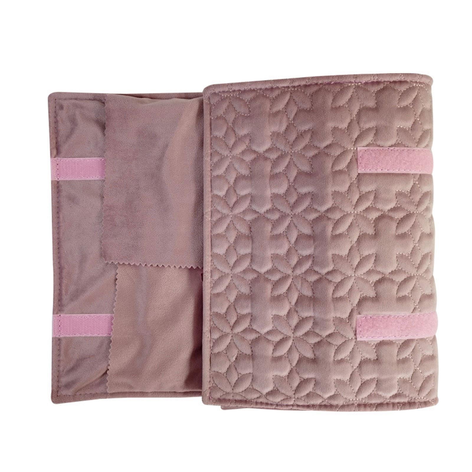 Jewelry Roll Bag Velvet Secure Necklace Travel Storage Bag Roll up Organizer