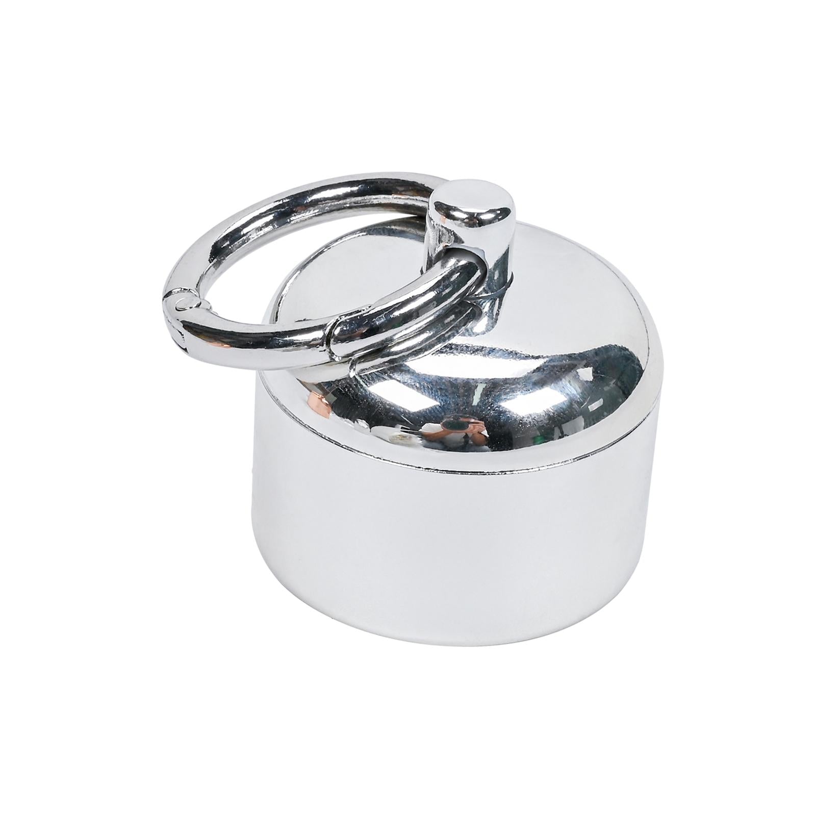 Jewelry Box Durable Jewelry Storage Case for Earrings Stud Bracelet Necklace Silver