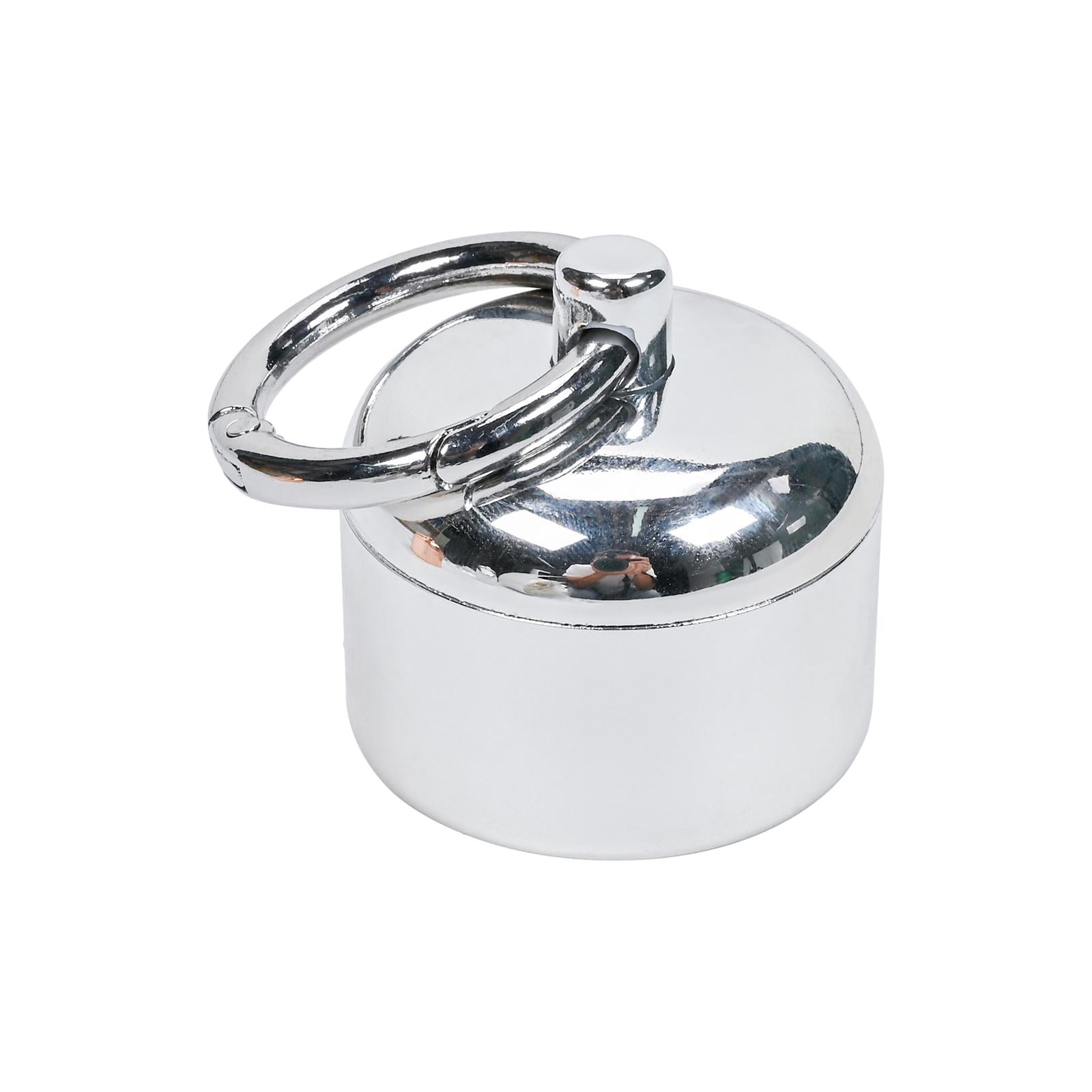 Jewelry Box Durable Jewelry Storage Case for Earrings Stud Bracelet Necklace Silver