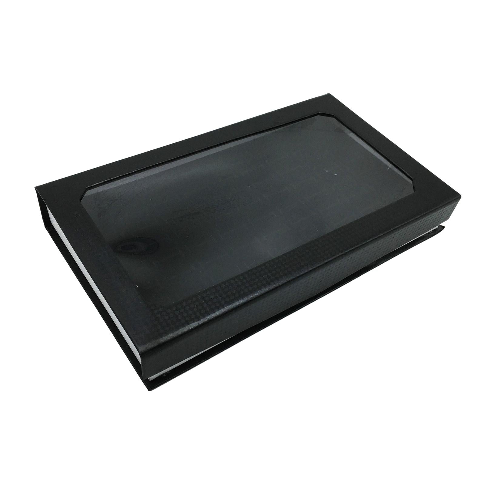Rings Display Tray Jewelry Storage Organizer for Store Display Home Showrooms Black