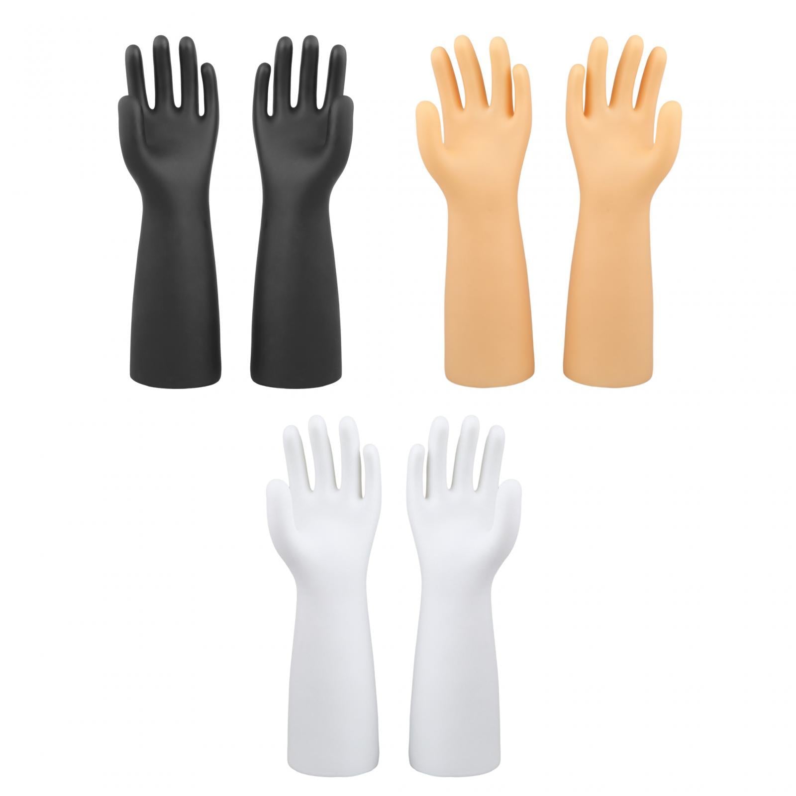 Jewelry Hand Display Holder Ring Display Stand for Showcase Countertop Shows Black Left