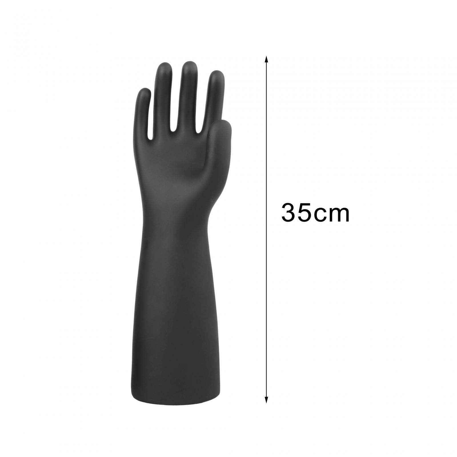 Jewelry Hand Display Holder Ring Display Stand for Showcase Countertop Shows Black Right