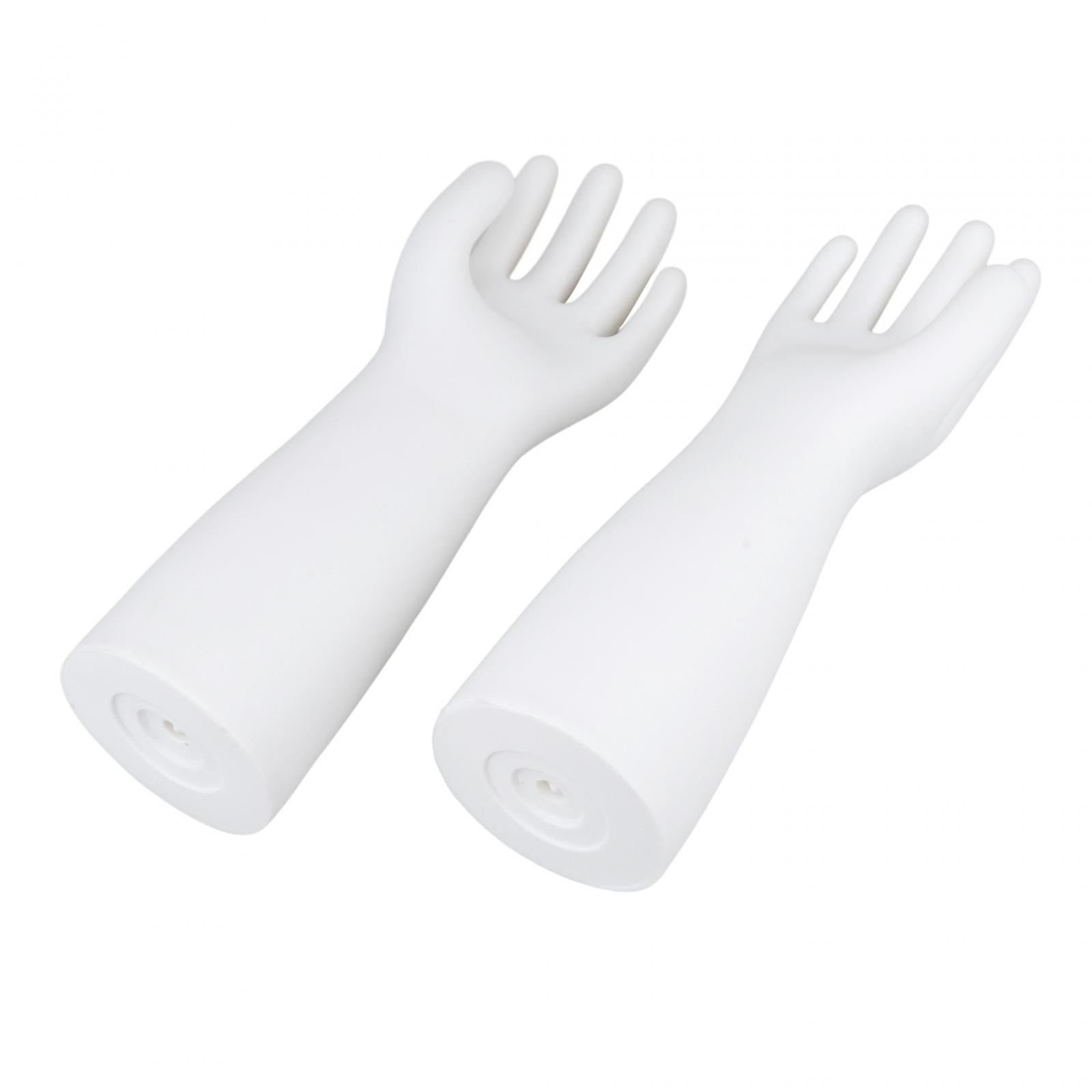 Jewelry Hand Display Holder Ring Display Stand for Showcase Countertop Shows White Left