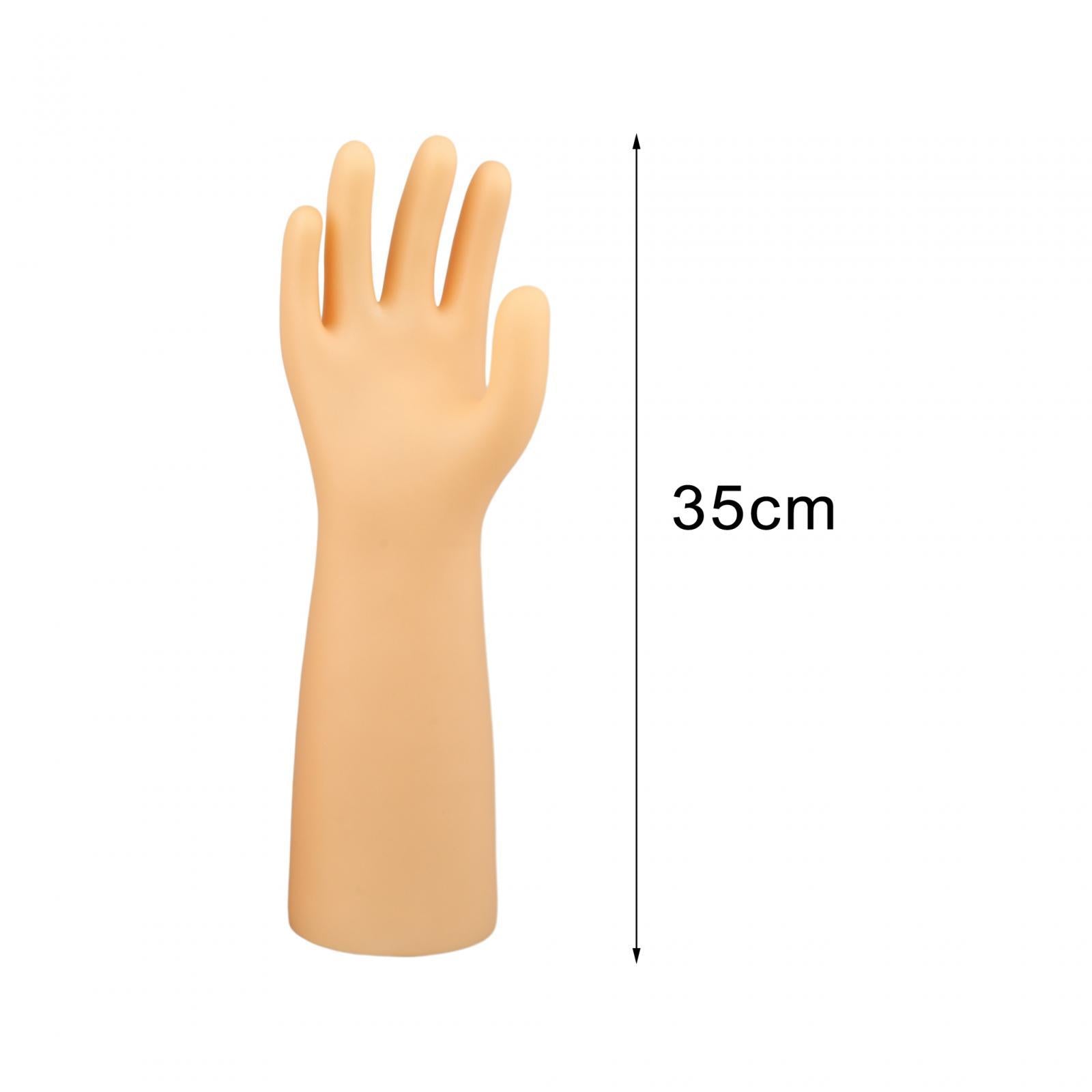 Jewelry Hand Display Holder Ring Display Stand for Showcase Countertop Shows Skin Color Right