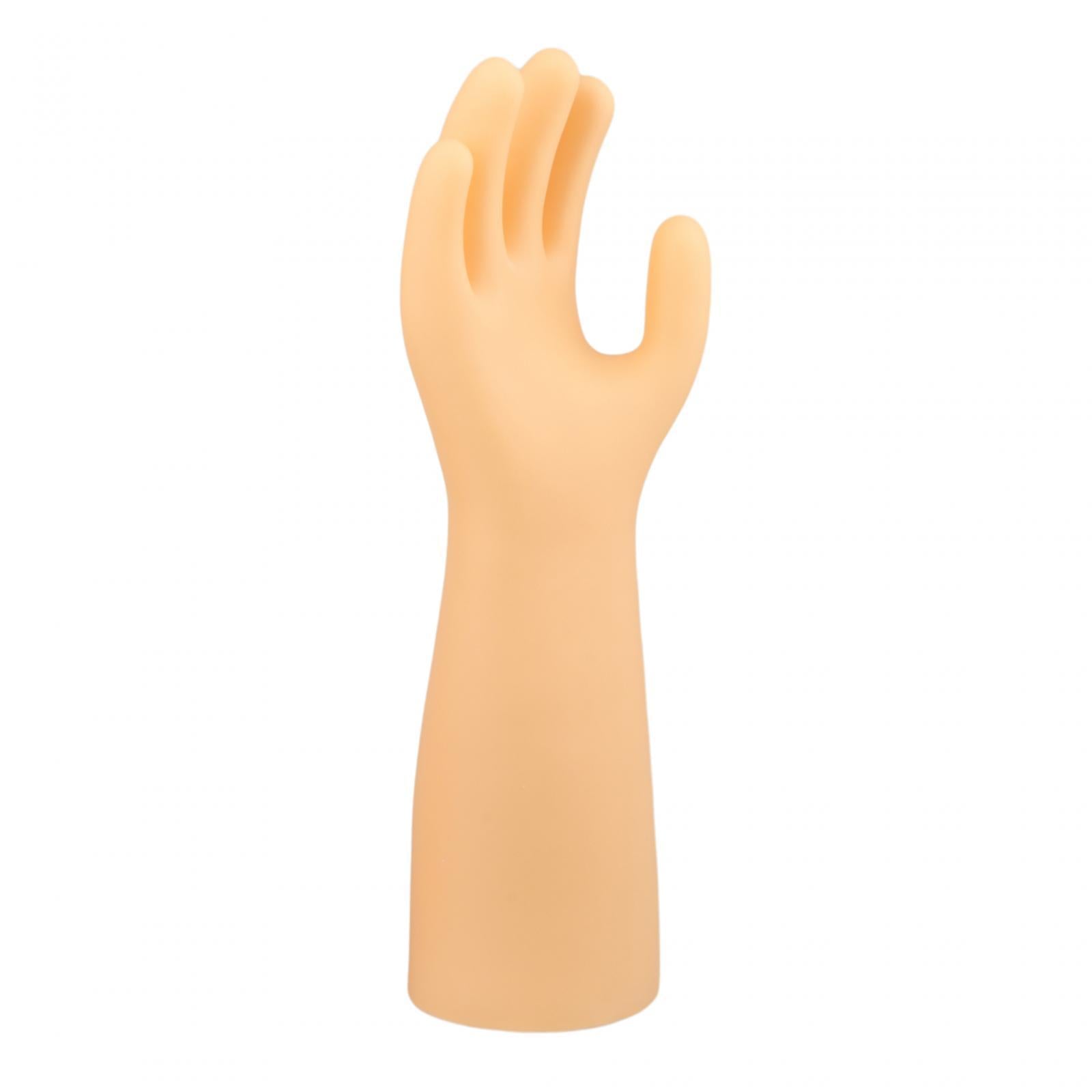 Jewelry Hand Display Holder Ring Display Stand for Showcase Countertop Shows Skin Color Right