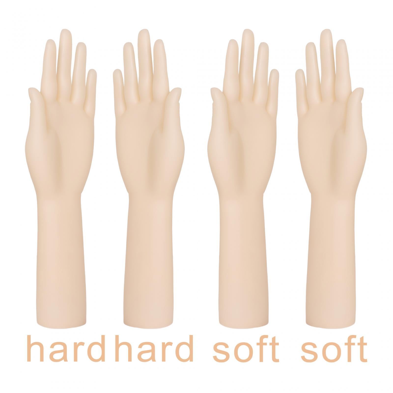 Female Mannequin Hand Jewelry Display Holder for Countertop Photograph Props Hard Material Left