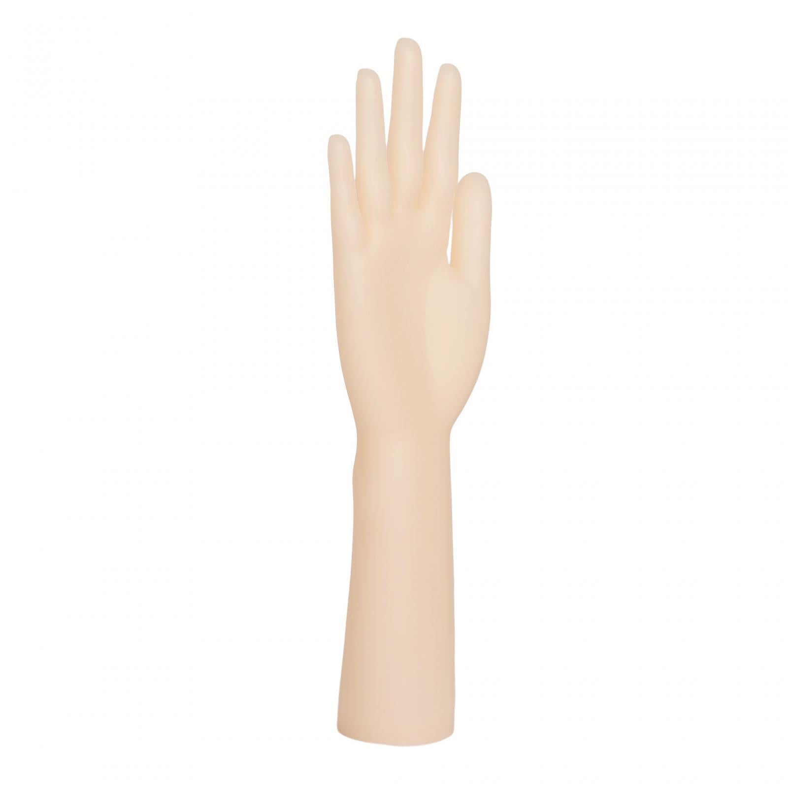 Female Mannequin Hand Jewelry Display Holder for Countertop Photograph Props Hard Material Right