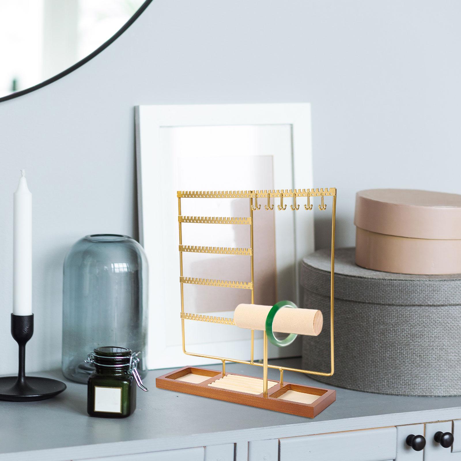 Jewelry Organizer Stand Holder Showcase for Photography Dresser Jewelry Shop