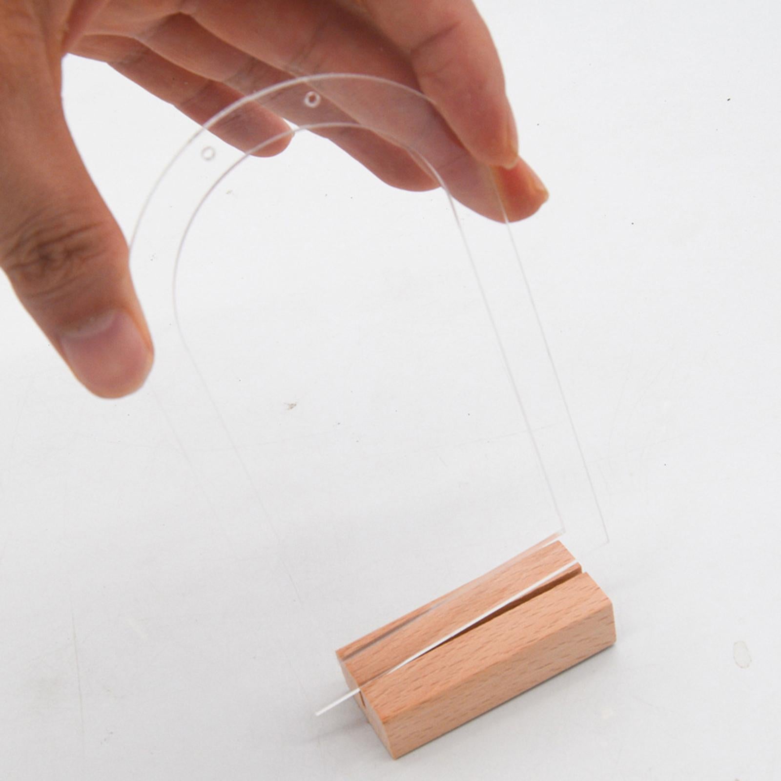 Acrylic Earring Display Stand Showcase for Household Desktop Jewelry Store