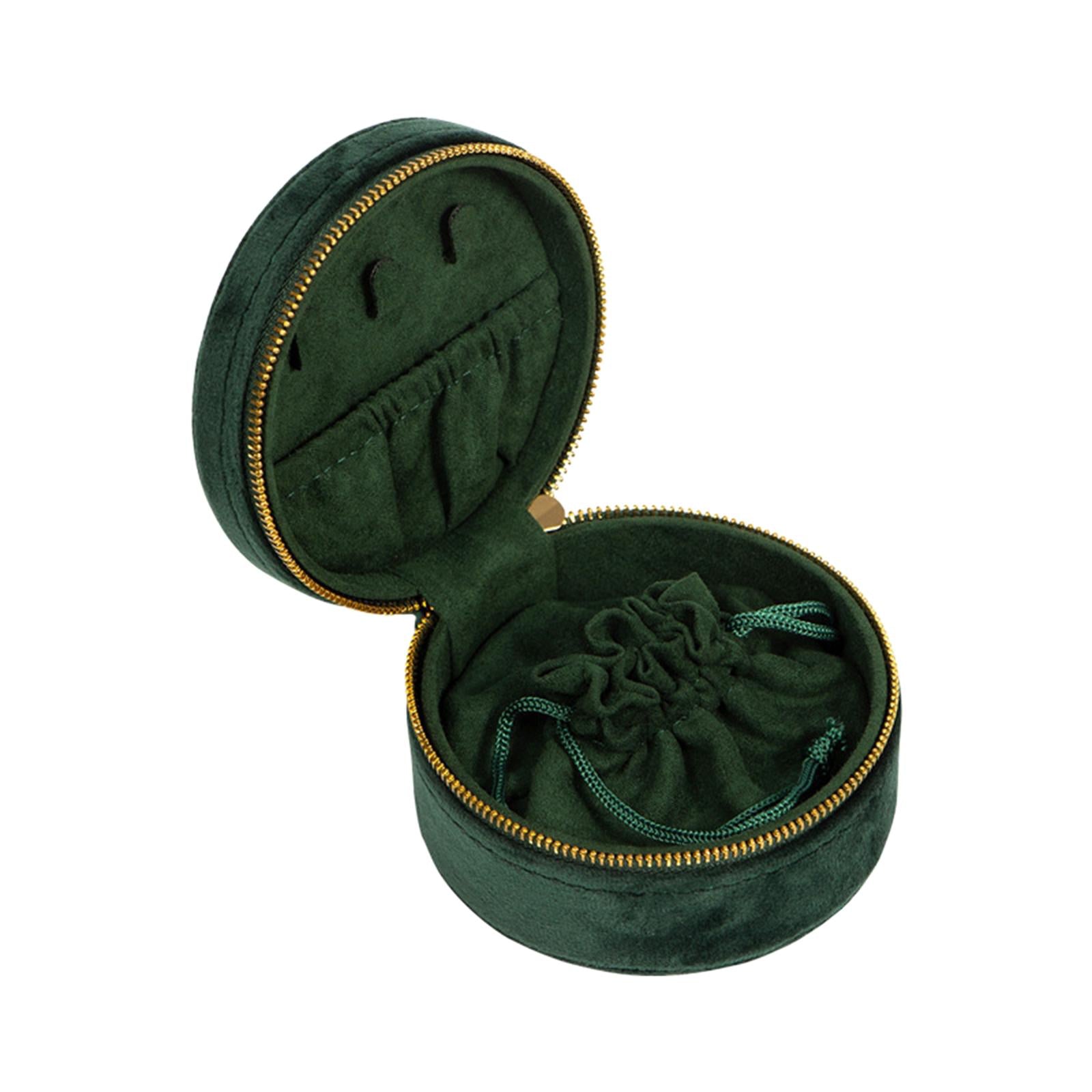 Portable Bracelet Box Embroidered Jewelry Container for Bracelets Anniversay