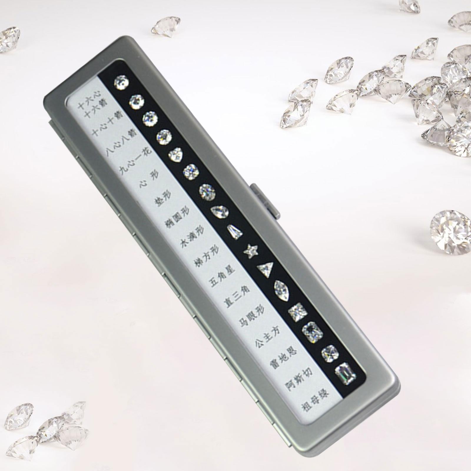 Diamond Color Scale Professional Special Shaped High Accuracy Durable style E