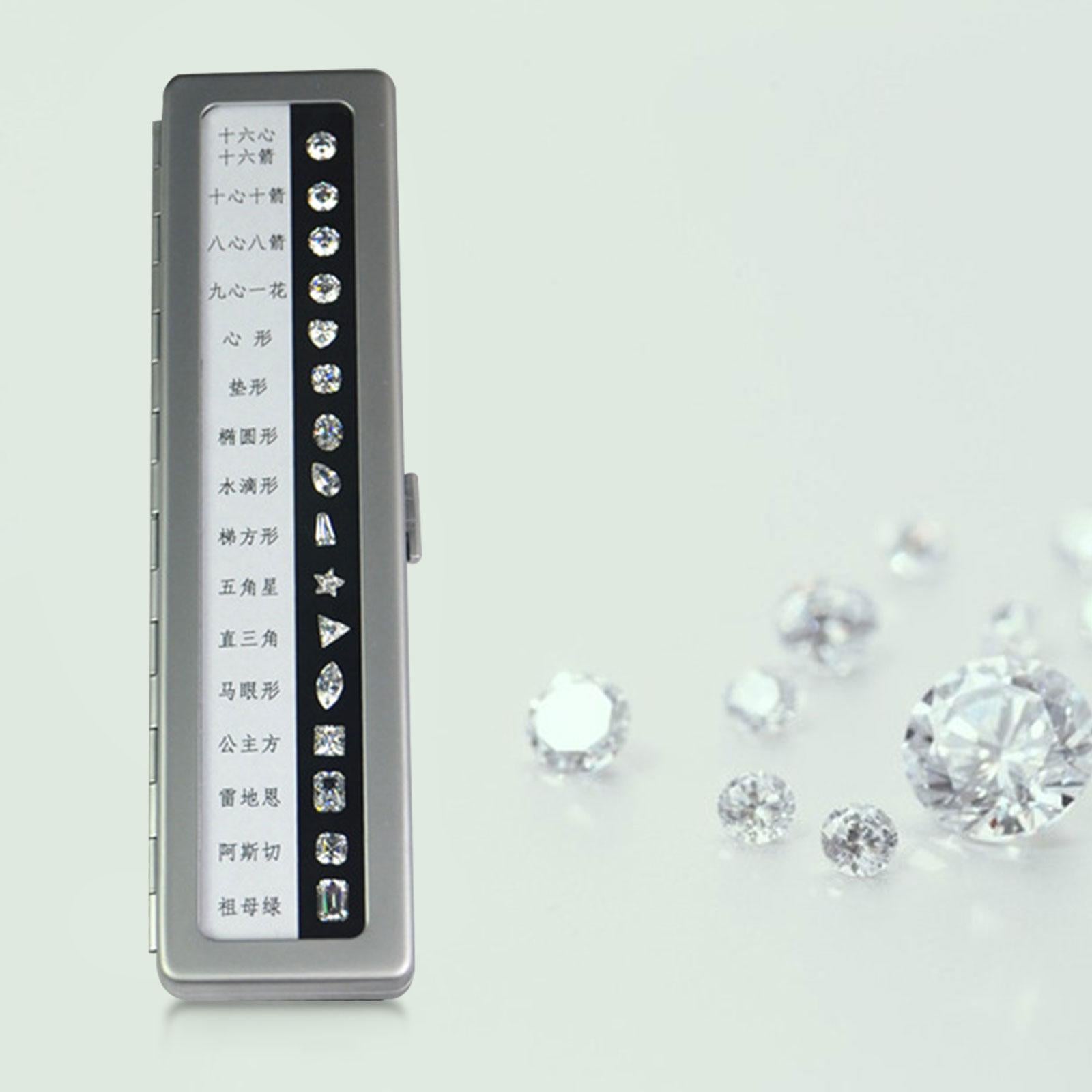 Diamond Color Scale Professional Special Shaped High Accuracy Durable style E