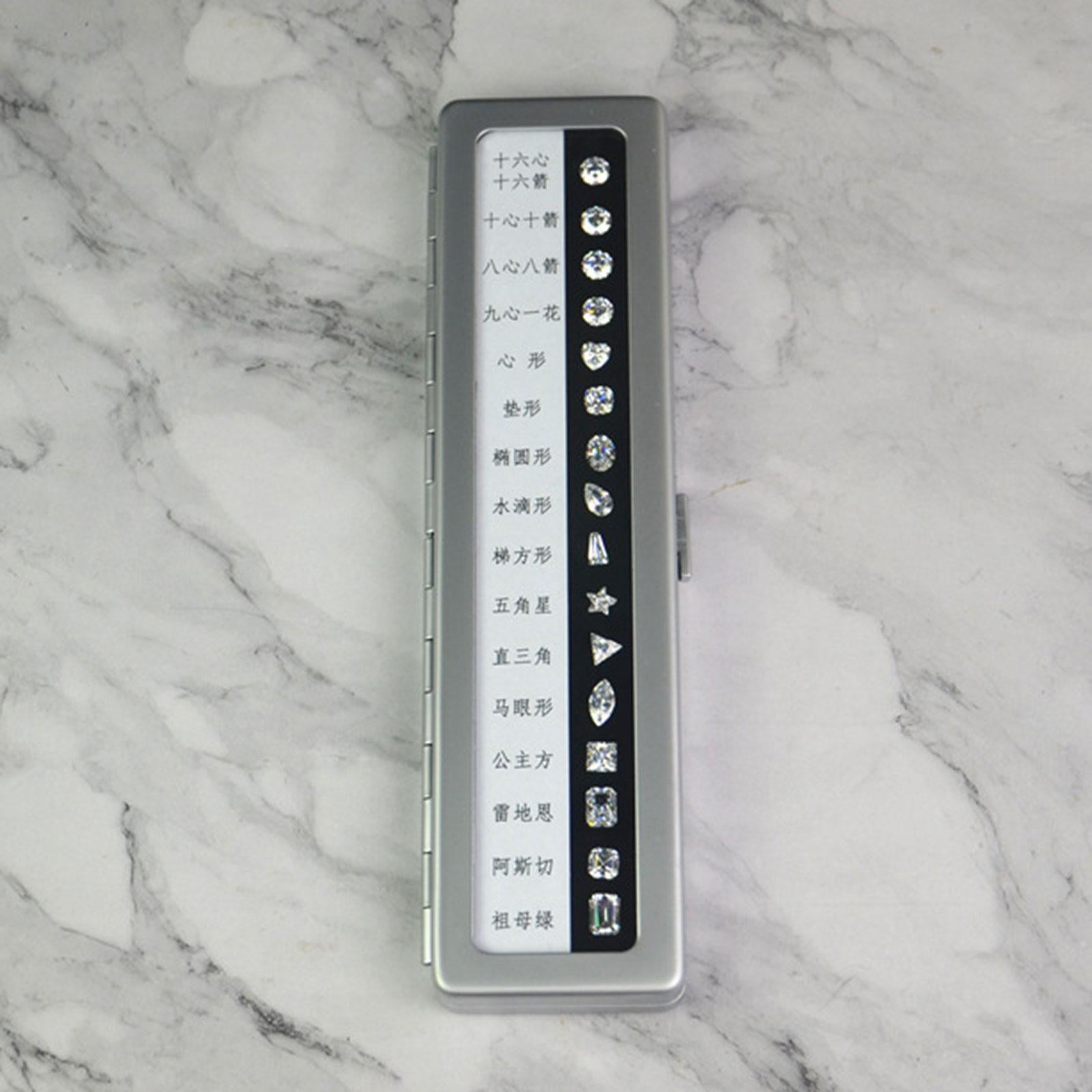 Diamond Color Scale Professional Special Shaped High Accuracy Durable style E