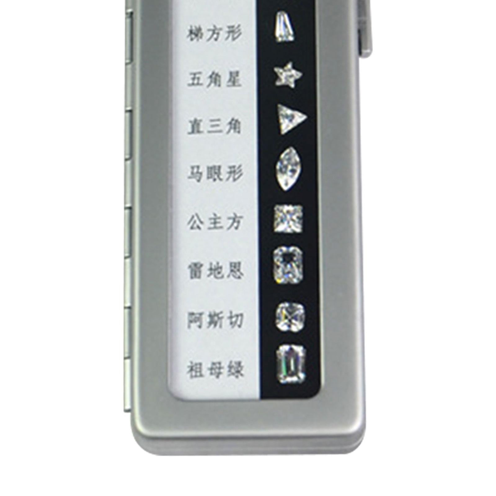 Diamond Color Scale Professional Special Shaped High Accuracy Durable style E