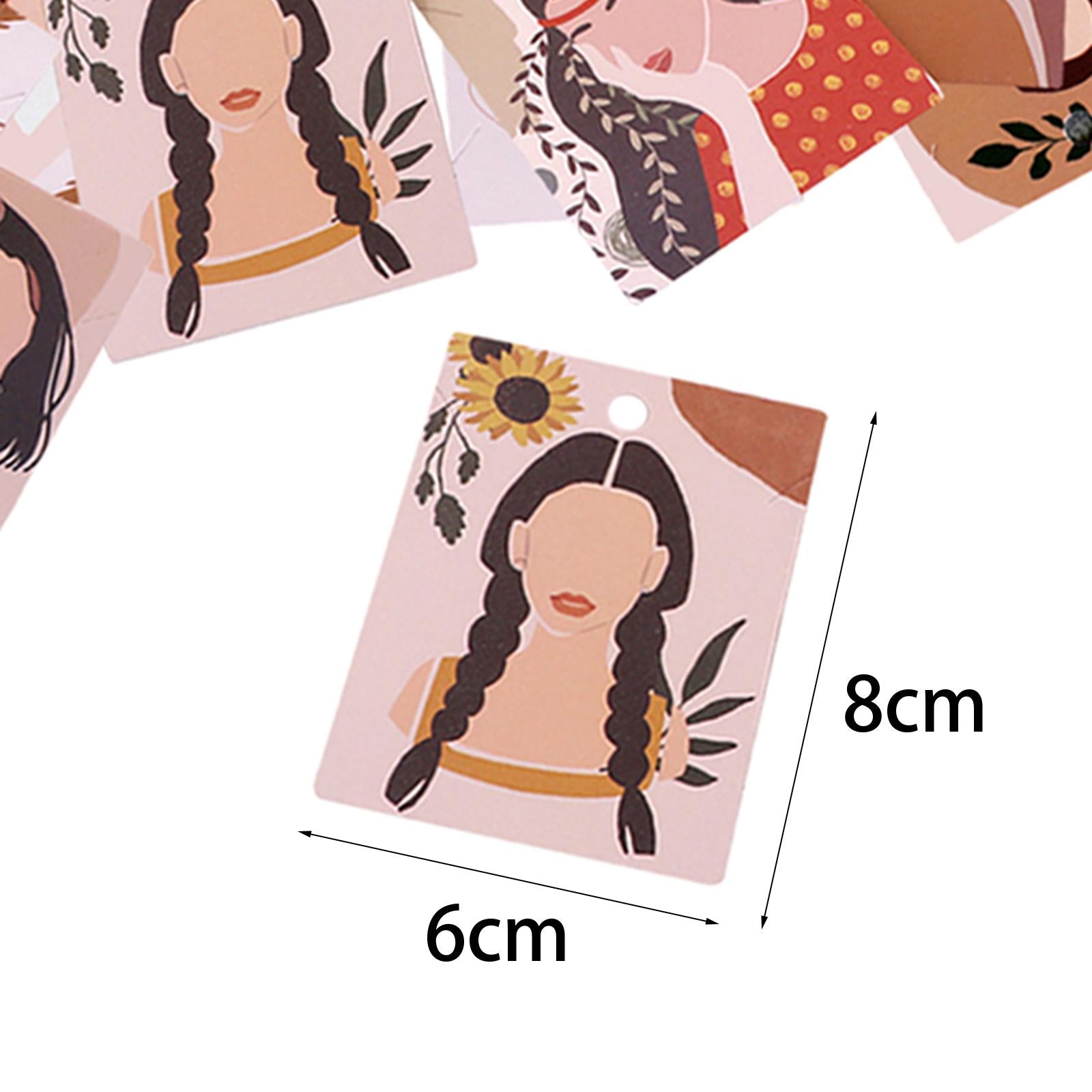 100 Pieces Earring Display Cards Earring Cards for Stores Dressing Room Dorm