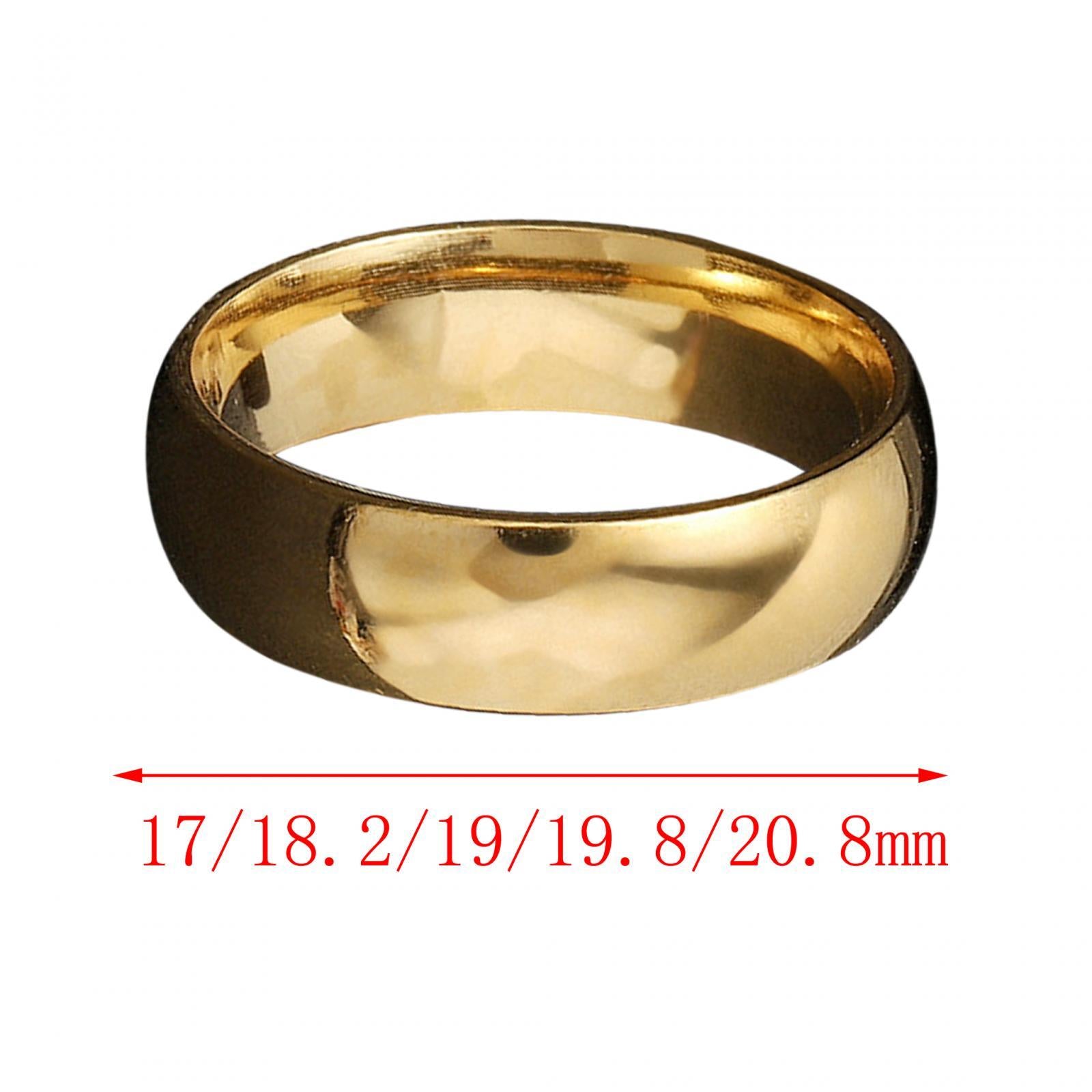 Couple Ring Fashion Costume Accessories Jewelry for Party Halloween Birthday 17mm