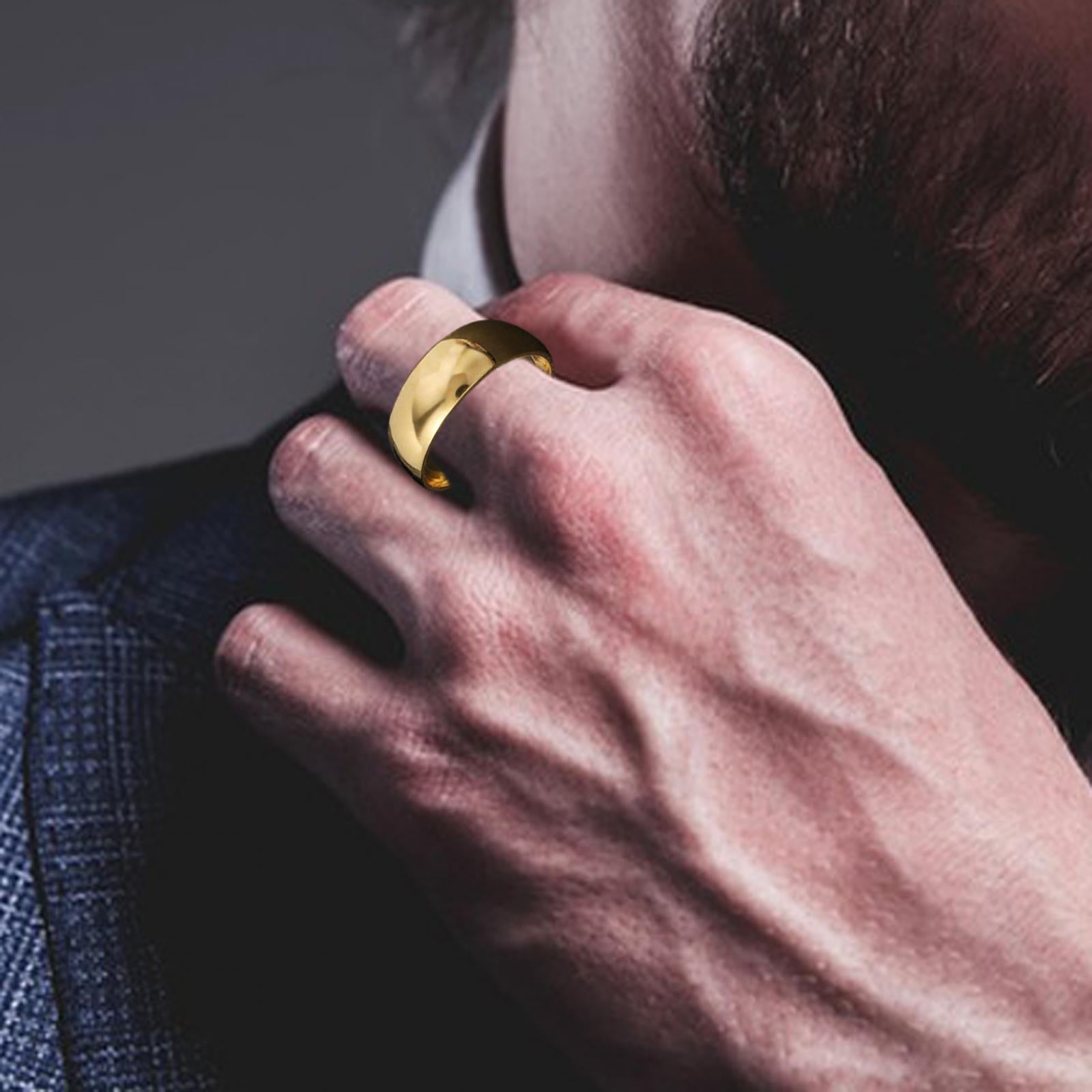 Couple Ring Fashion Costume Accessories Jewelry for Party Halloween Birthday 17mm