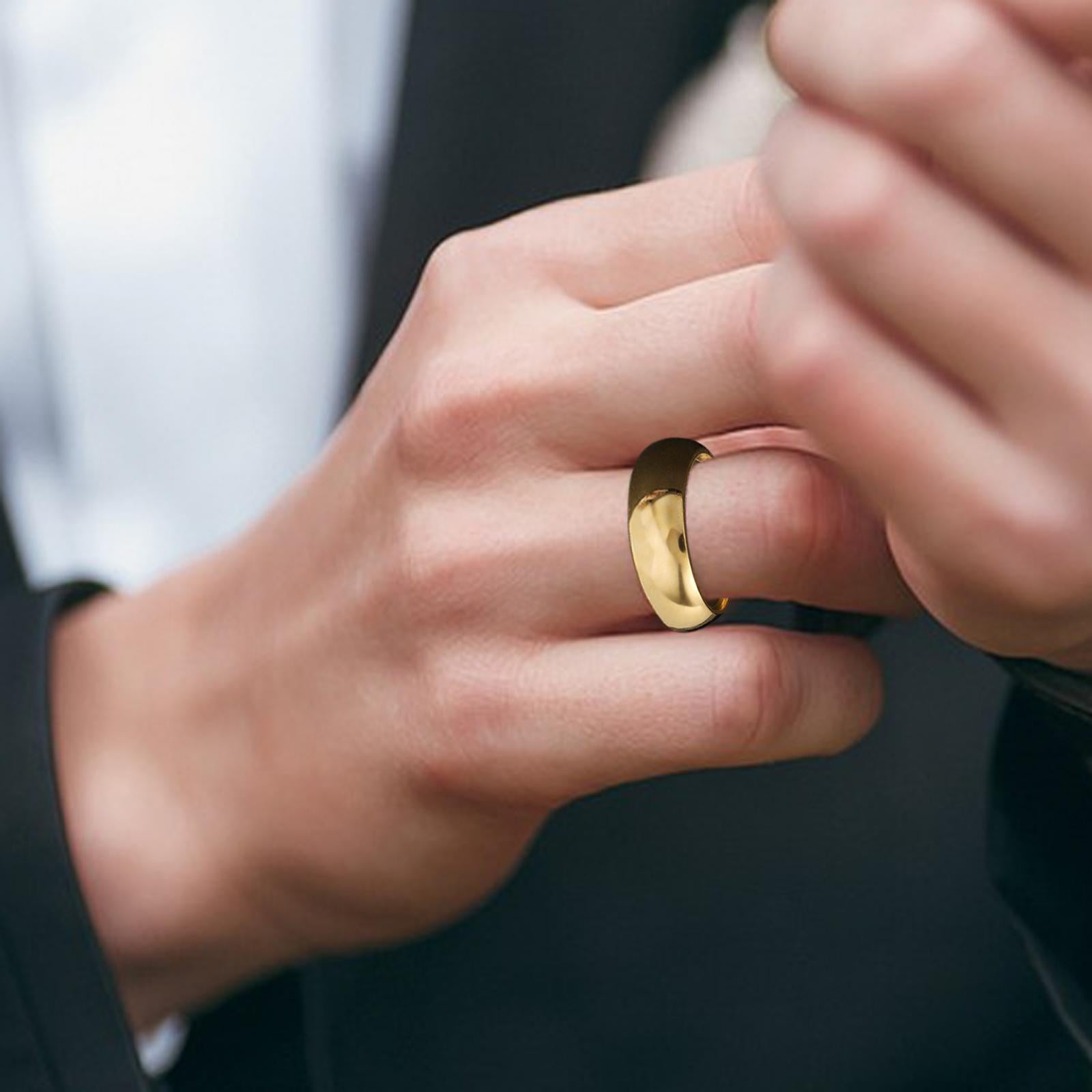 Couple Ring Fashion Costume Accessories Jewelry for Party Halloween Birthday 18.2mm