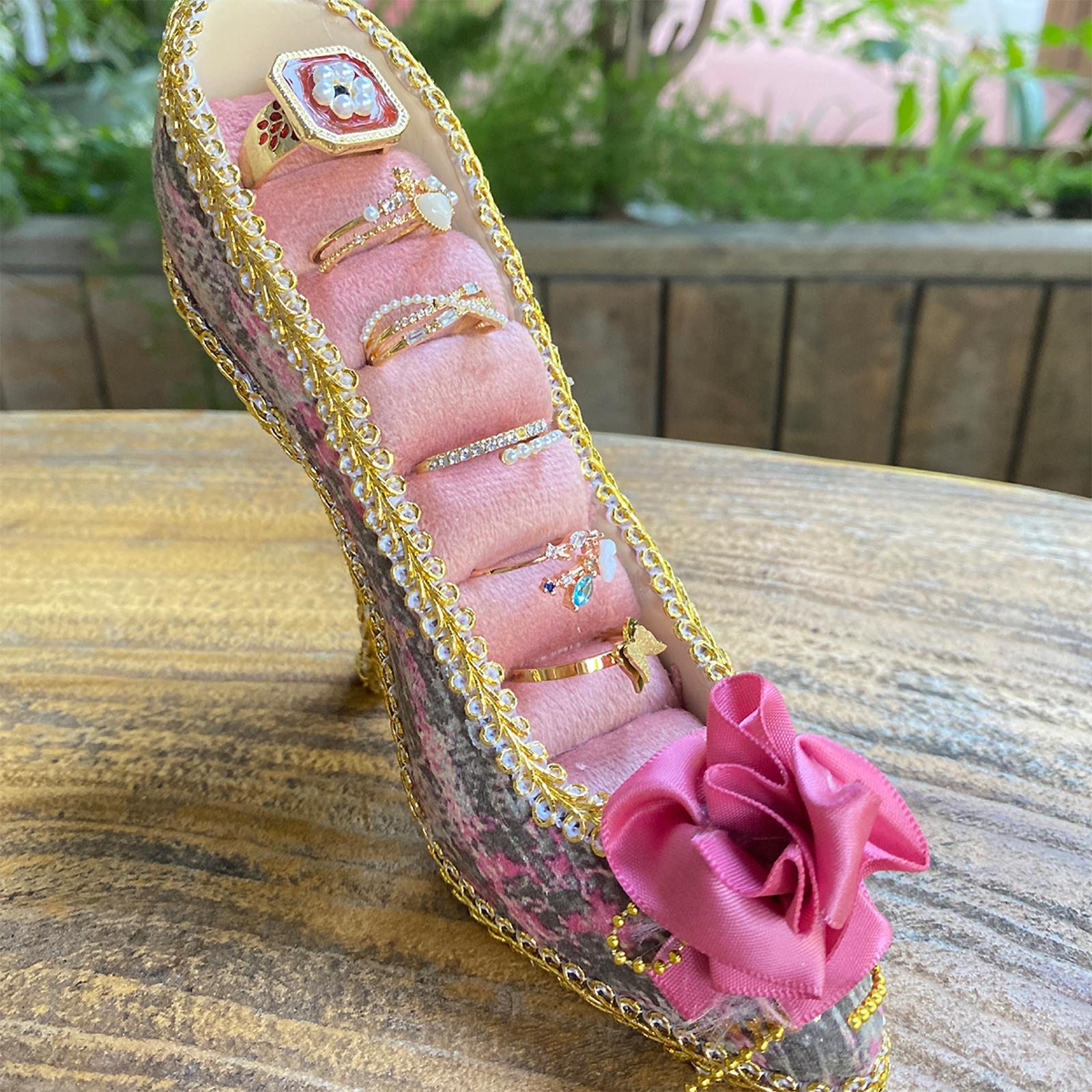 Rings Display Stand Fashion Elegant Jewelry Rack for Showroom Selling Stores