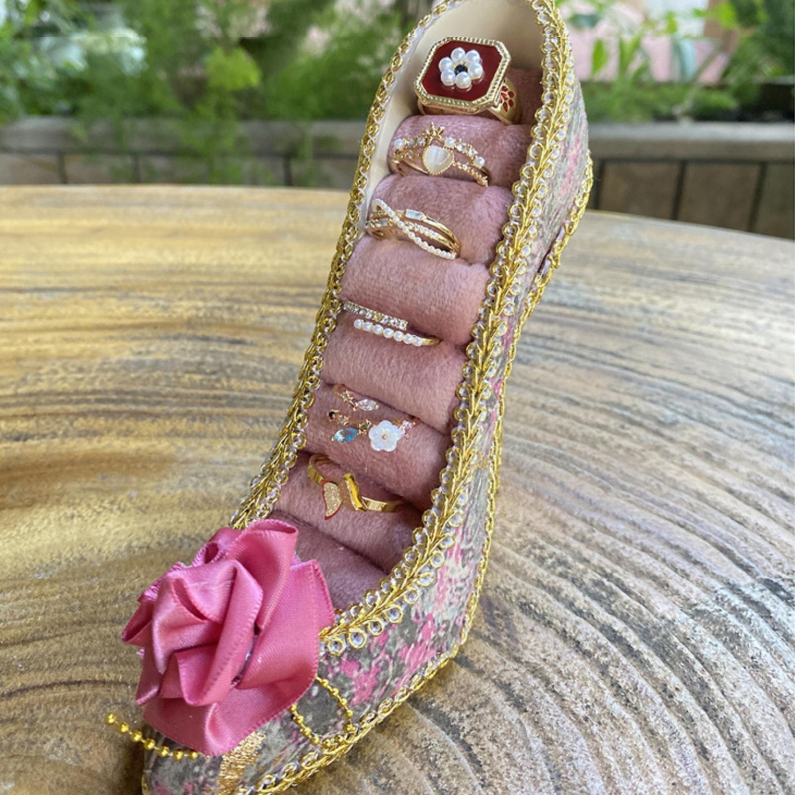 Rings Display Stand Fashion Elegant Jewelry Rack for Showroom Selling Stores