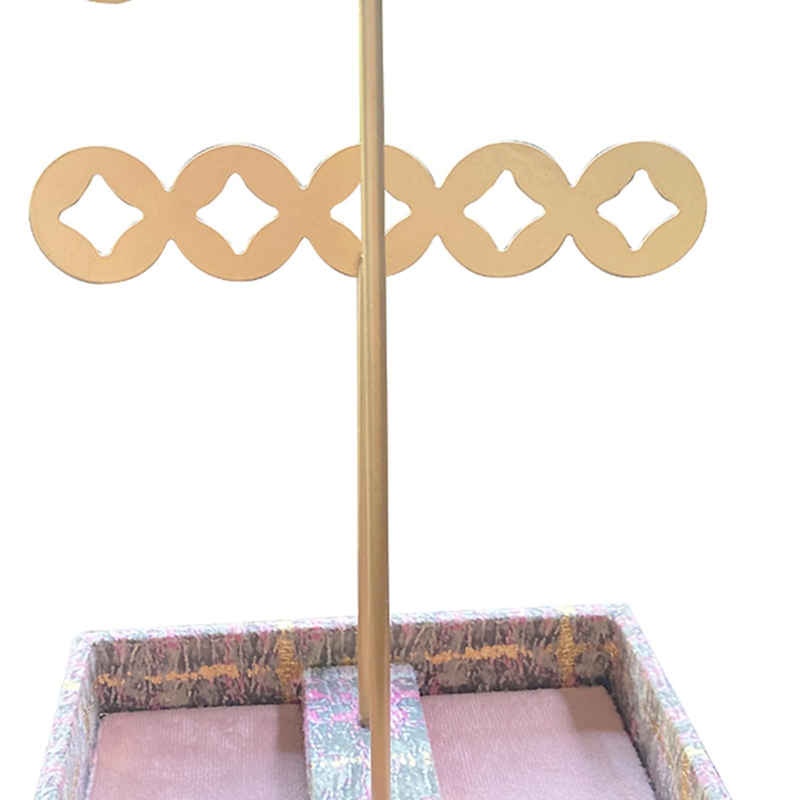 Jewelry Display Stand Rack Desktop Rings Necklace Bracelet Earring Organizer