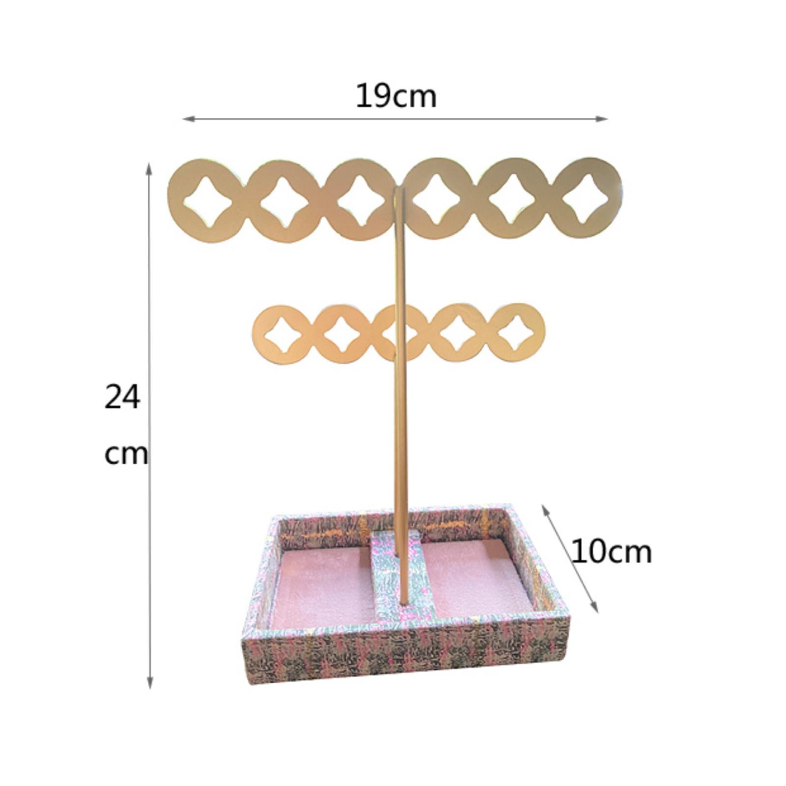 Jewelry Display Stand Rack Desktop Rings Necklace Bracelet Earring Organizer