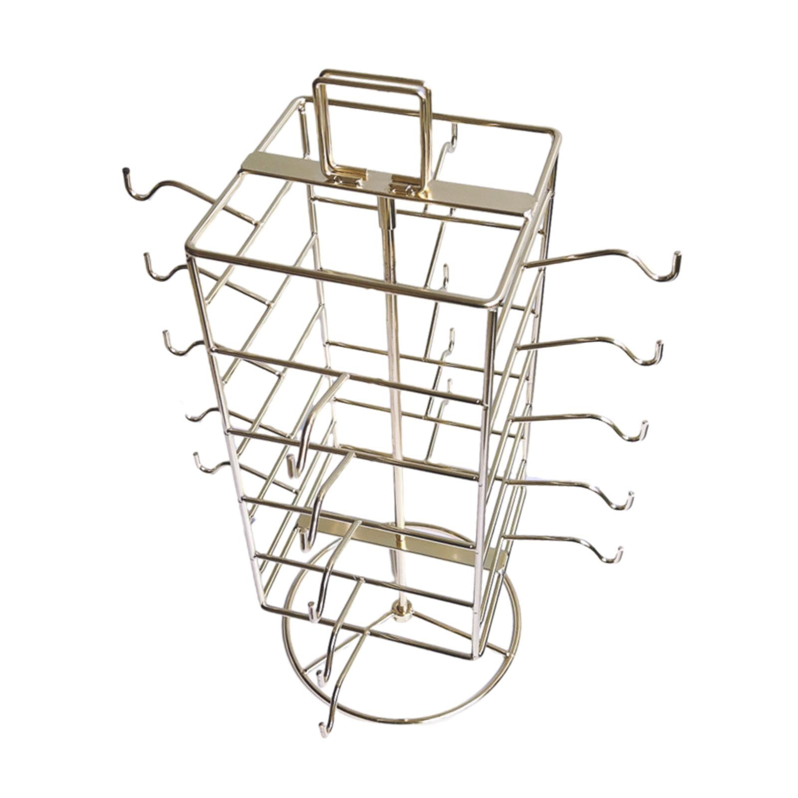 Sunglasses Rack Holder 20 Glasses Storage Rotatable for Dorm Table Apartment