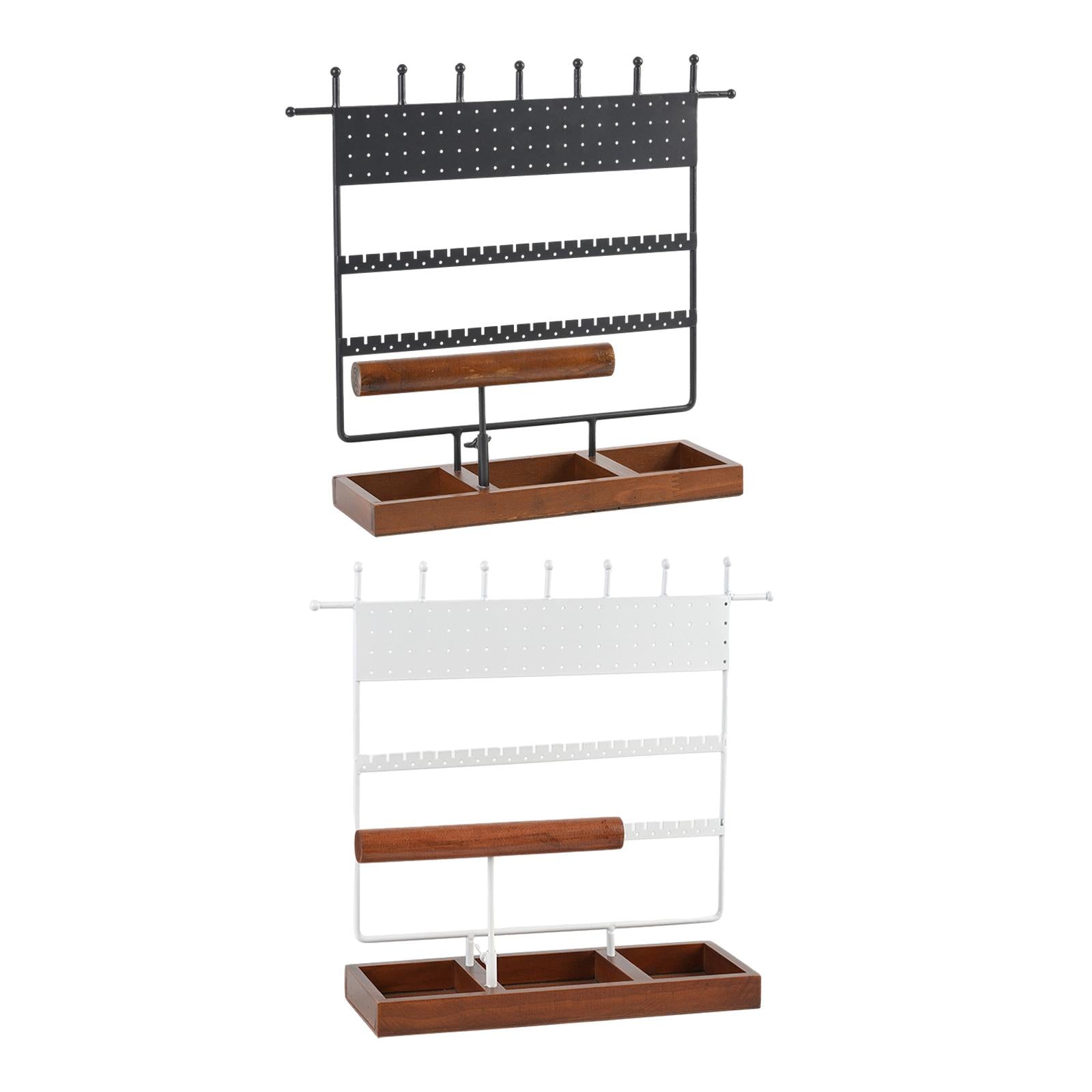 Jewelry Display Rack Jewelry Holder for Live Broadcast Jewelry Shop Showcase black