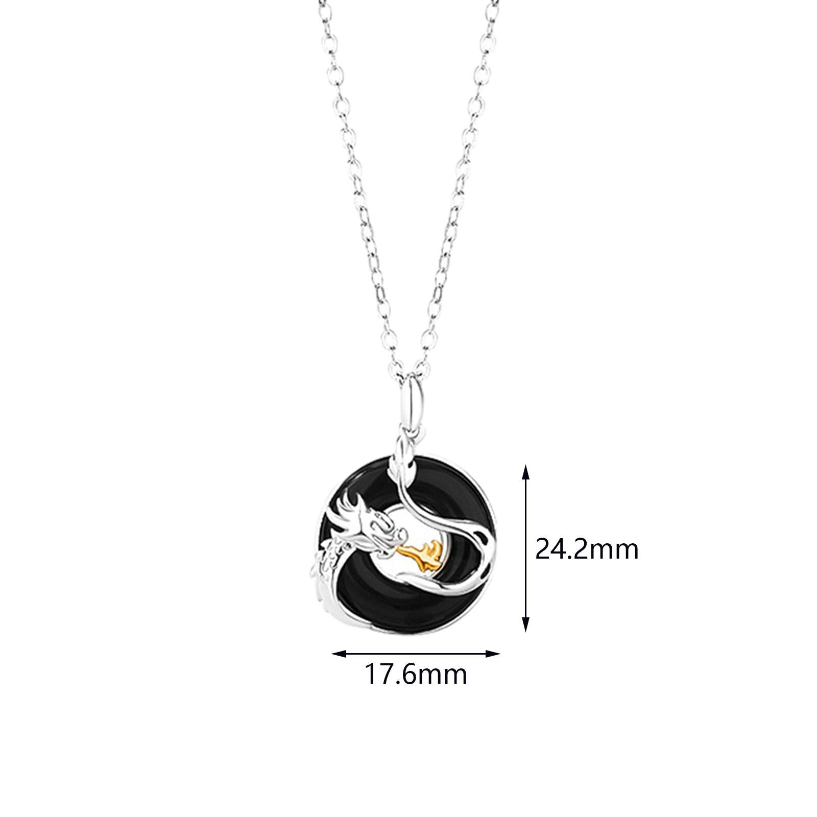 Couple Matching Necklace Valentines Day Gift for Party Day Festivals Man Type