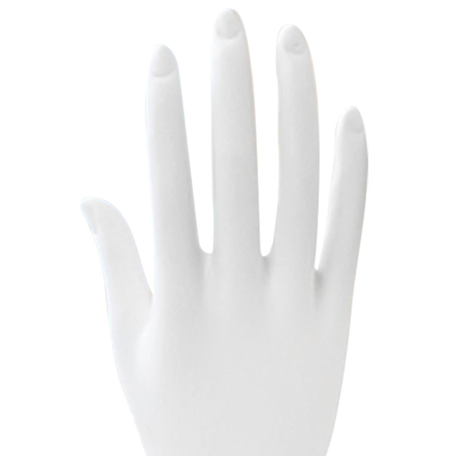 Adults Mannequin Hand Model Practice Hands Nails Art Training Hand Fake Hand White Right