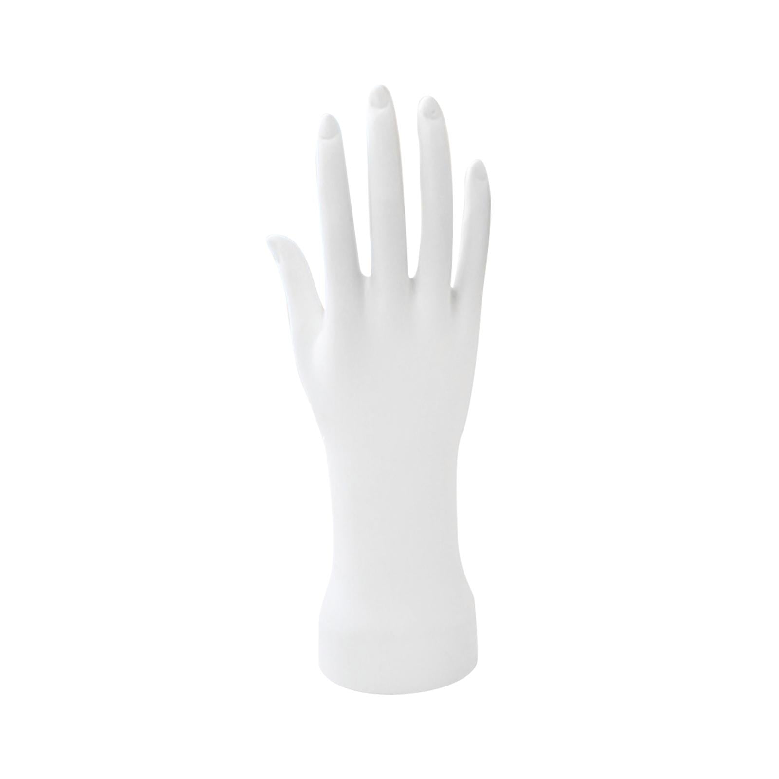 Adults Mannequin Hand Model Practice Hands Nails Art Training Hand Fake Hand White Right