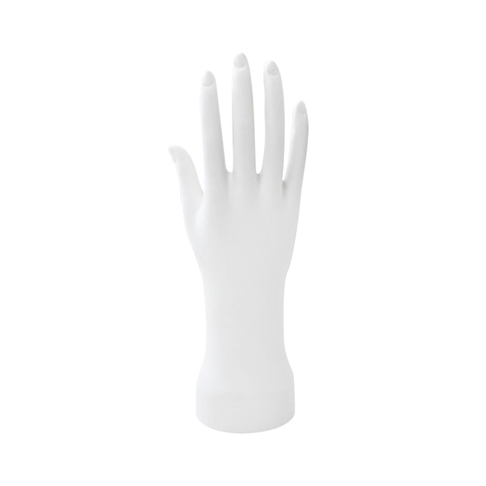Adults Mannequin Hand Model Practice Hands Nails Art Training Hand Fake Hand White Right