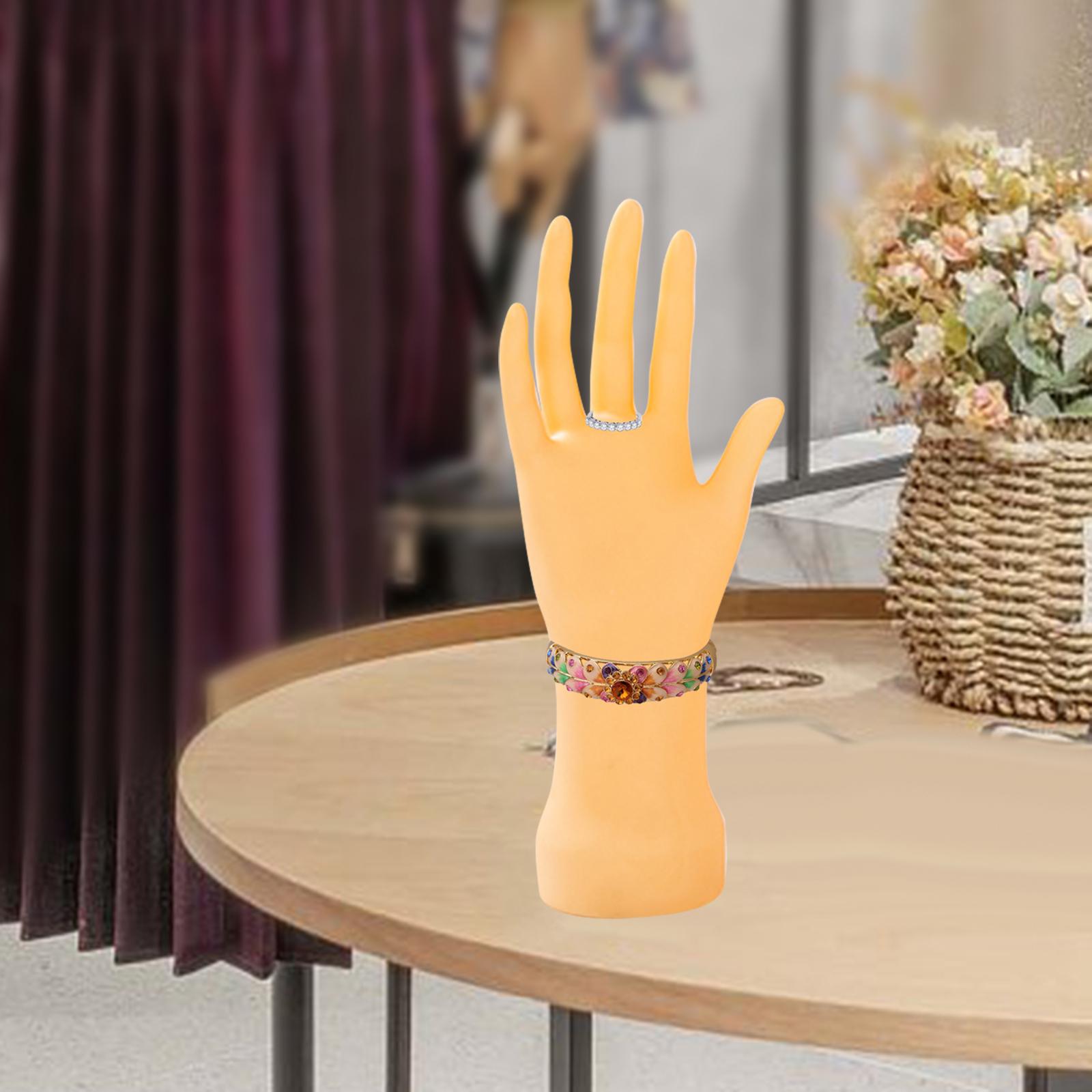 Adults Mannequin Hand Model Practice Hands Nails Art Training Hand Fake Hand Skin Color Right