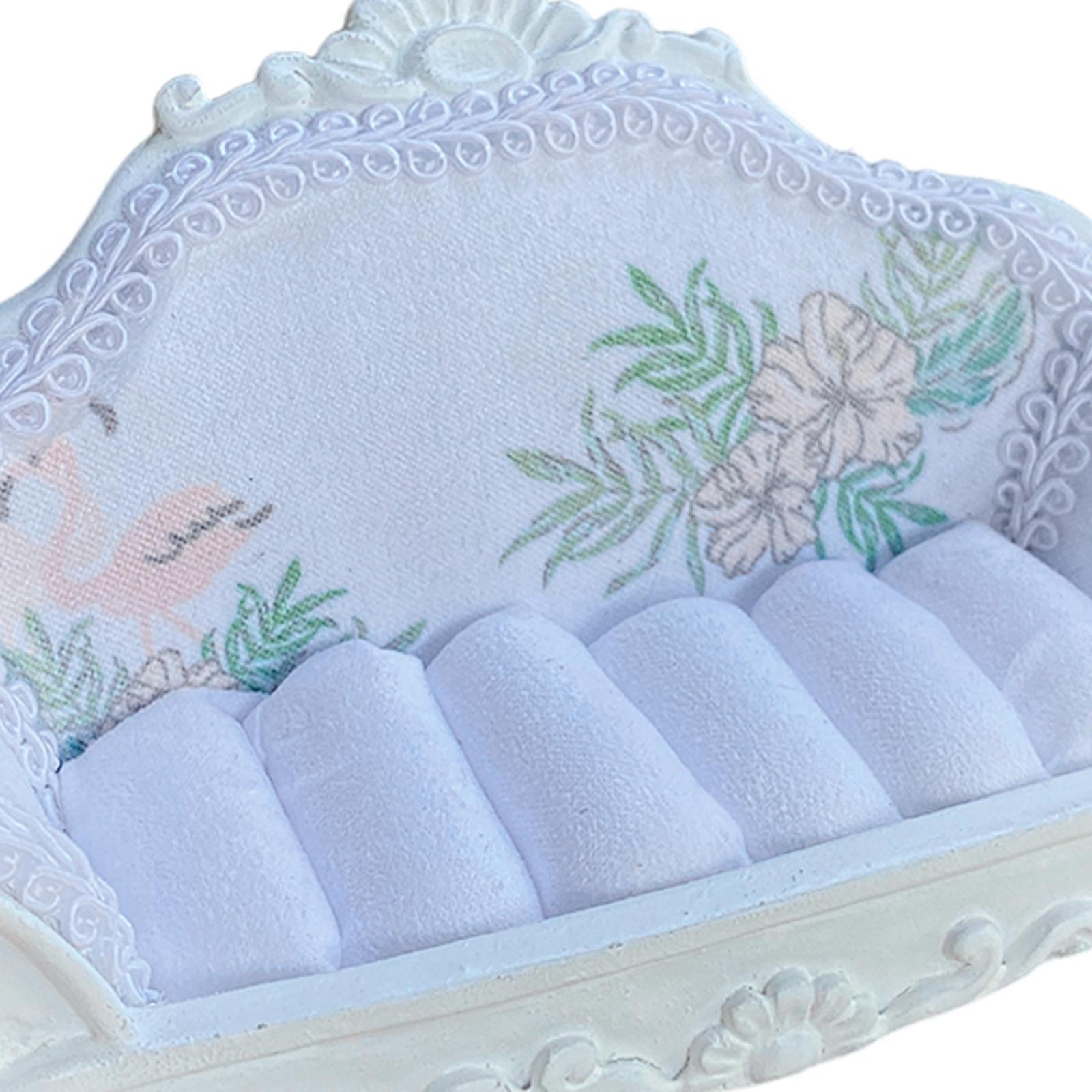 Rings Organizer Tray Women Gift Jewelry Box for Bedroom Dresser Jewelry Show